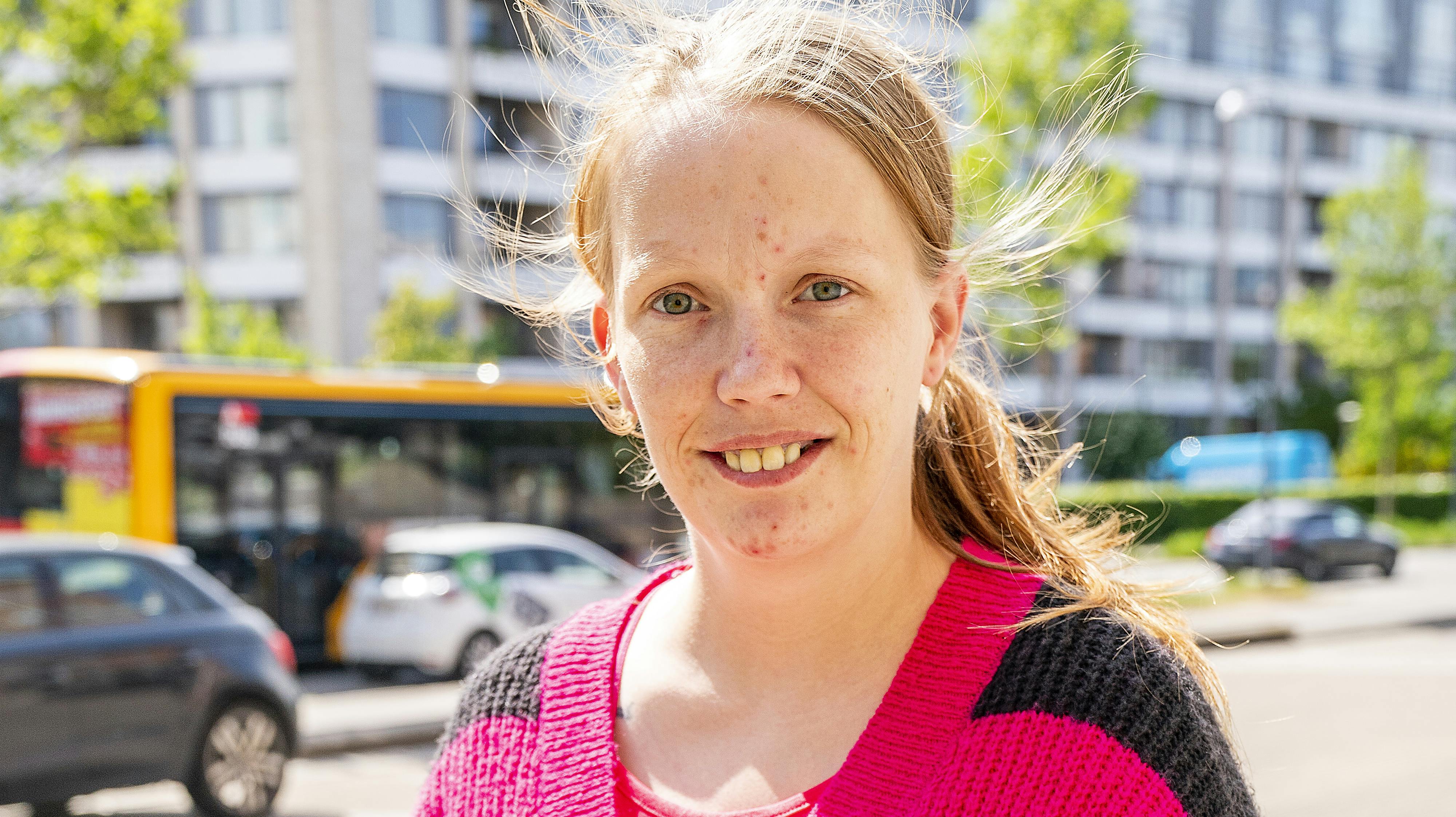 Natascha Linea smiler, efter hun vundet to ud af tre af sine sager i Ankestyrelsen. 