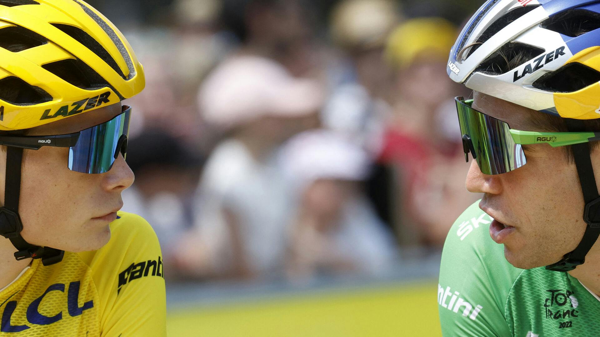 Jonas Vingegaard var ked af, at Wout van Aert ikke lige slippede på gassen i to sekunder på Tour de France' 4. etape.