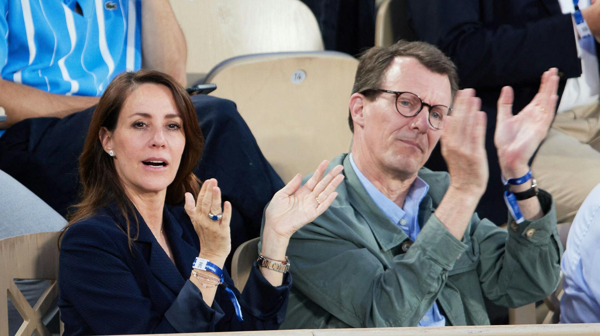 Prinsesse Marie og prins Joachim gjorde deres for at bakke danskeren op mod den stærke nordmand.