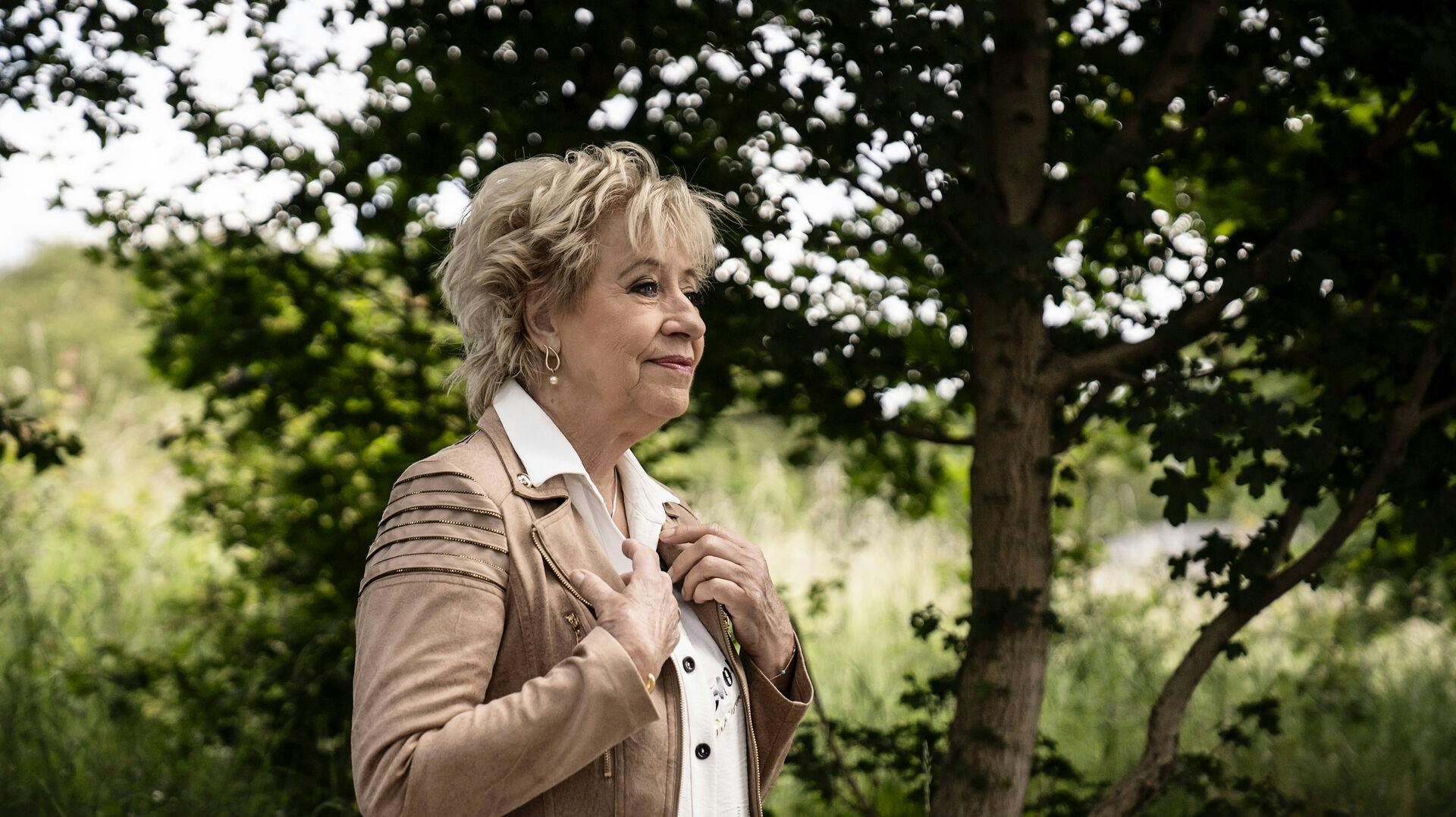 Birthe Kjær er i chok over Peter Bellis død.