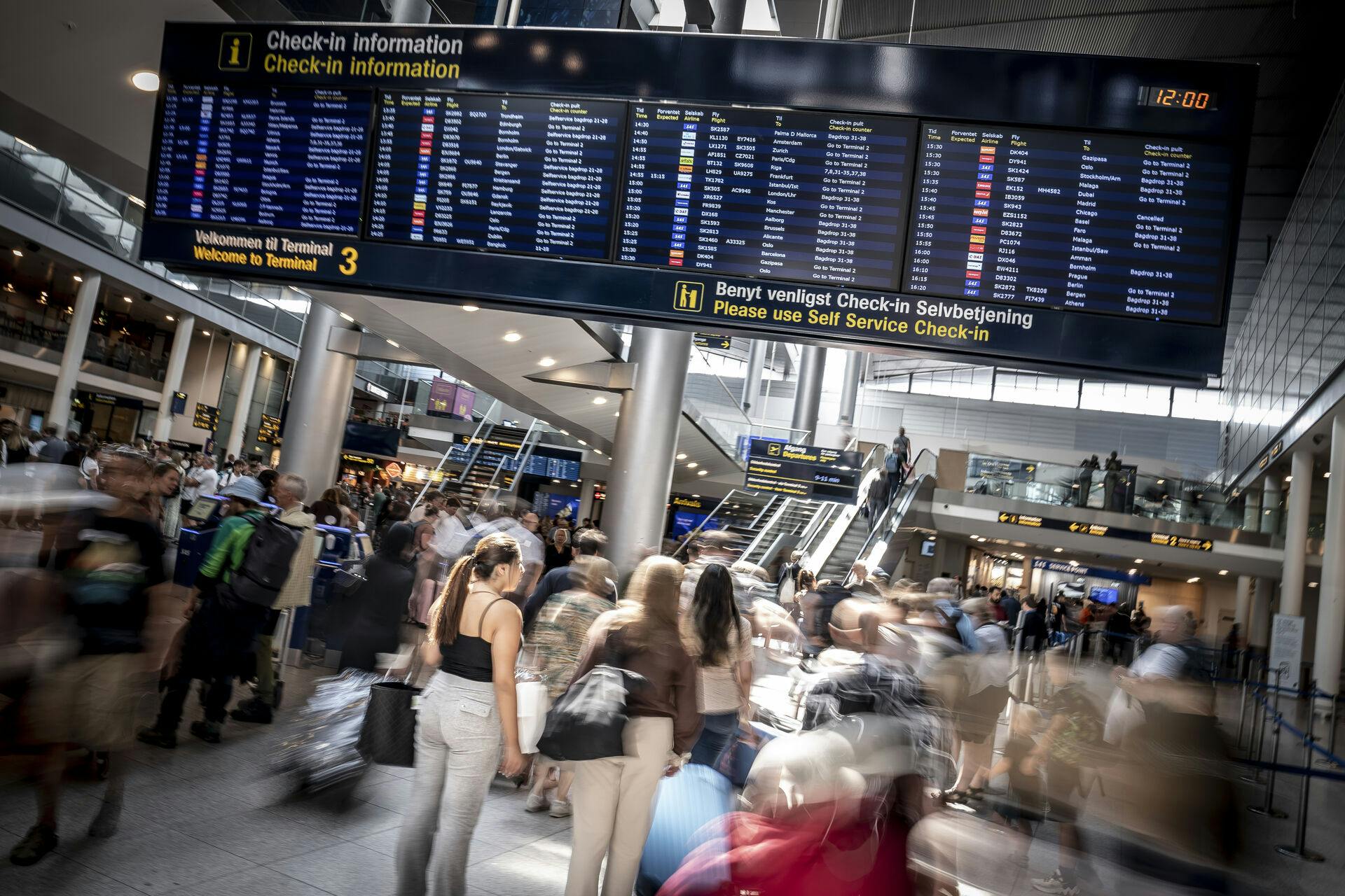 Godt og vel 900.000 rejsende blev ramt af forsinkelser i maj.