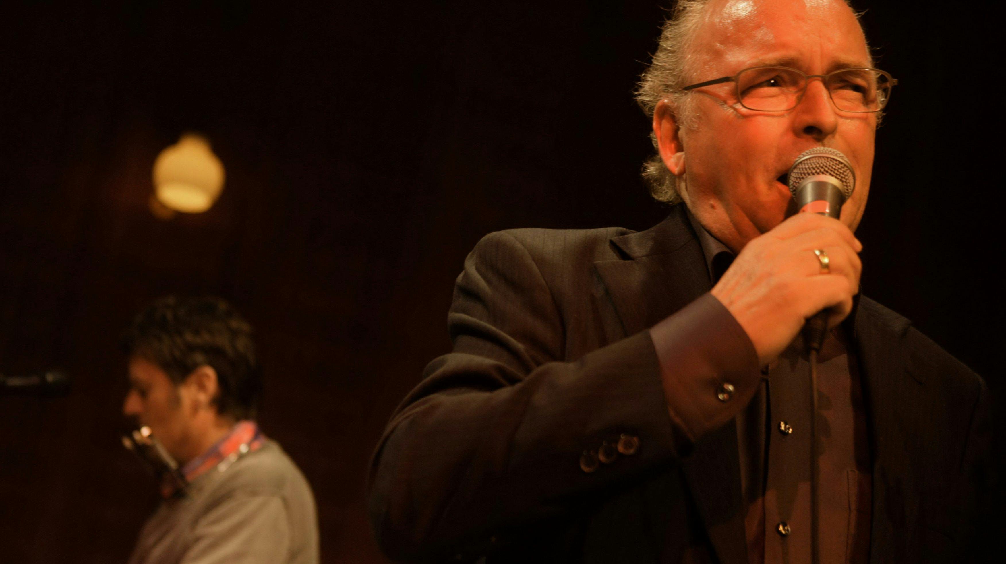 Peter Belli og Poul Krebs (t.v.) ses her sammen under en koncert i 2006.