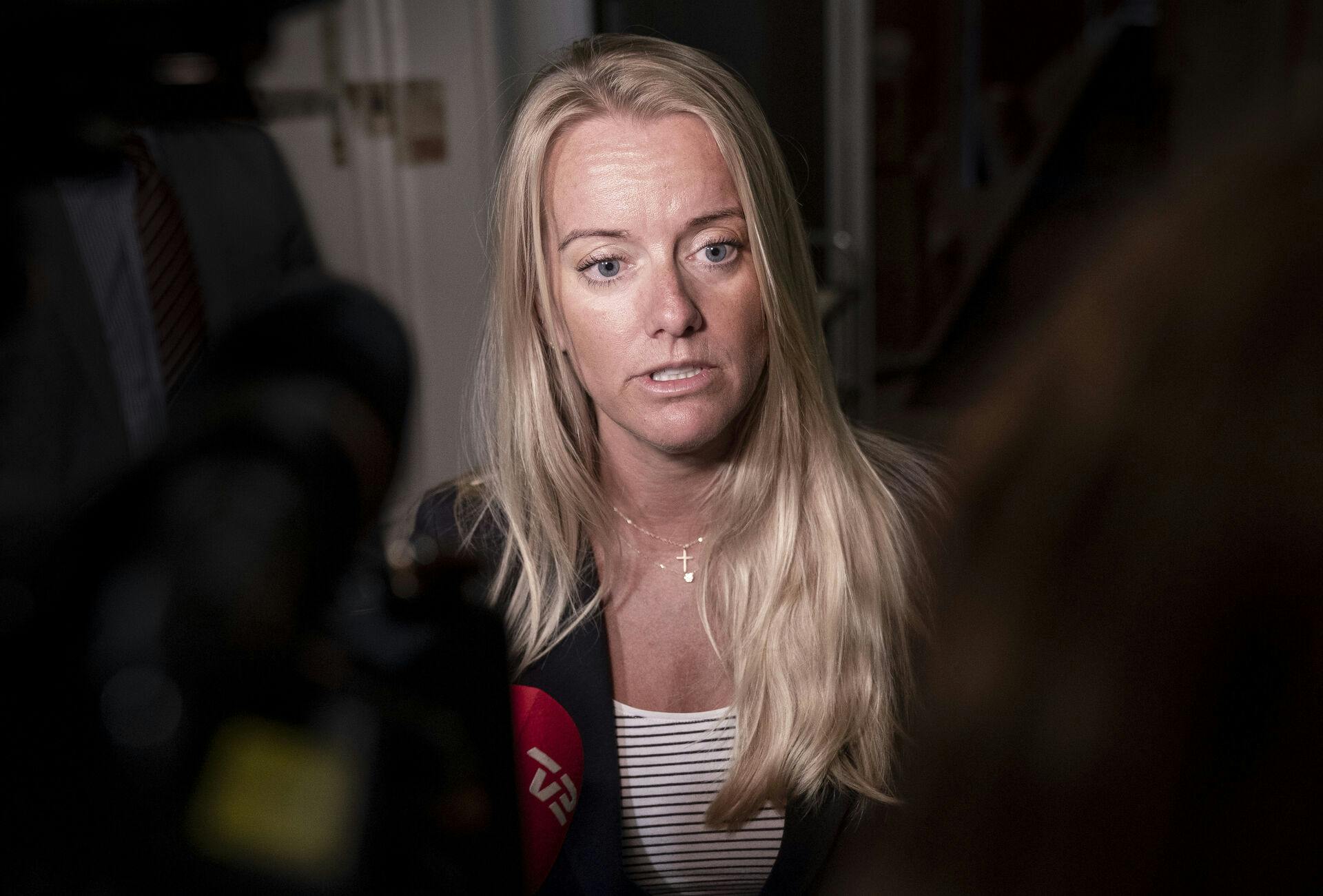 Pernille Vermund (D) har mistet sin mor.