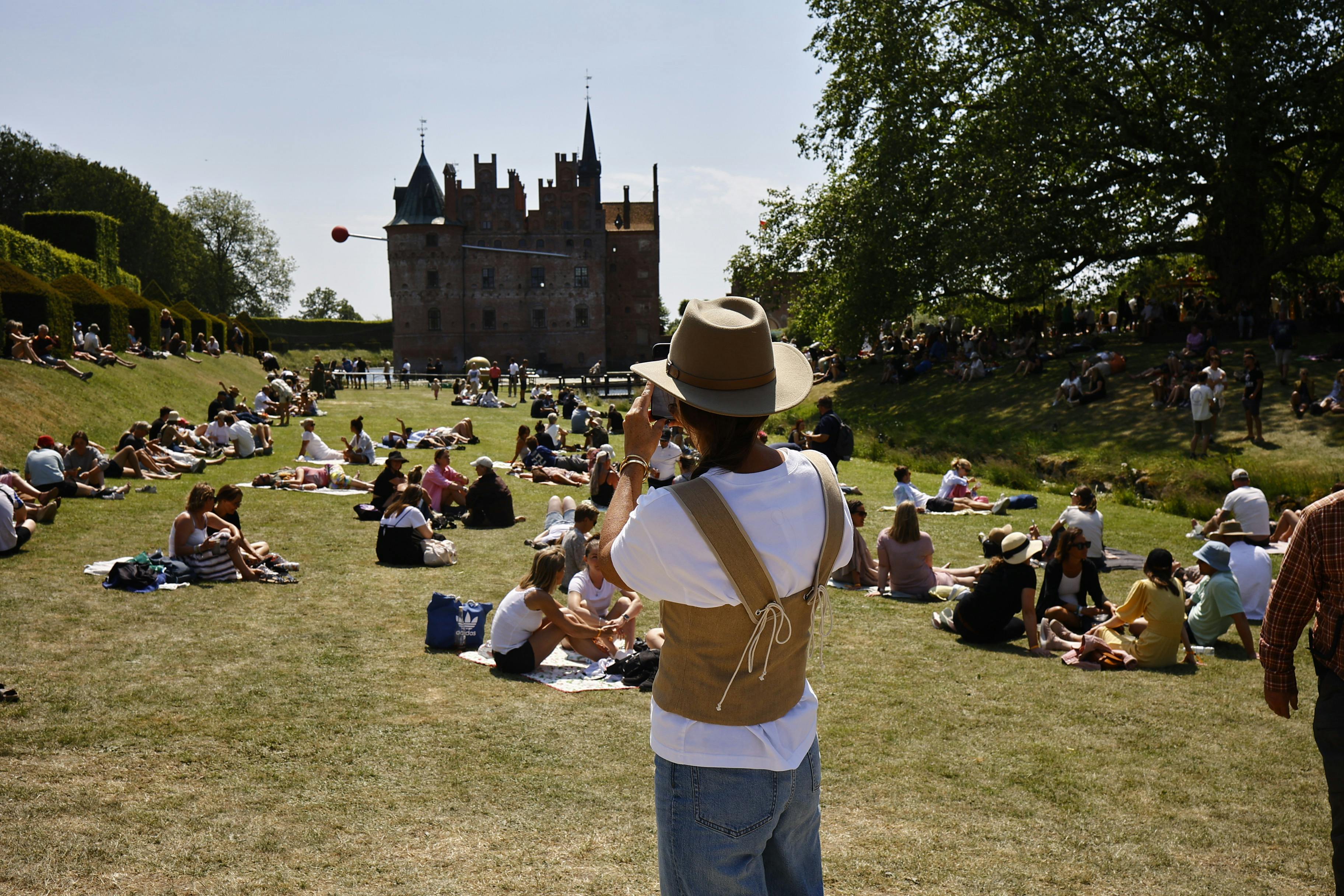 Egeskov slot danner rammen om Heartland Festival.
