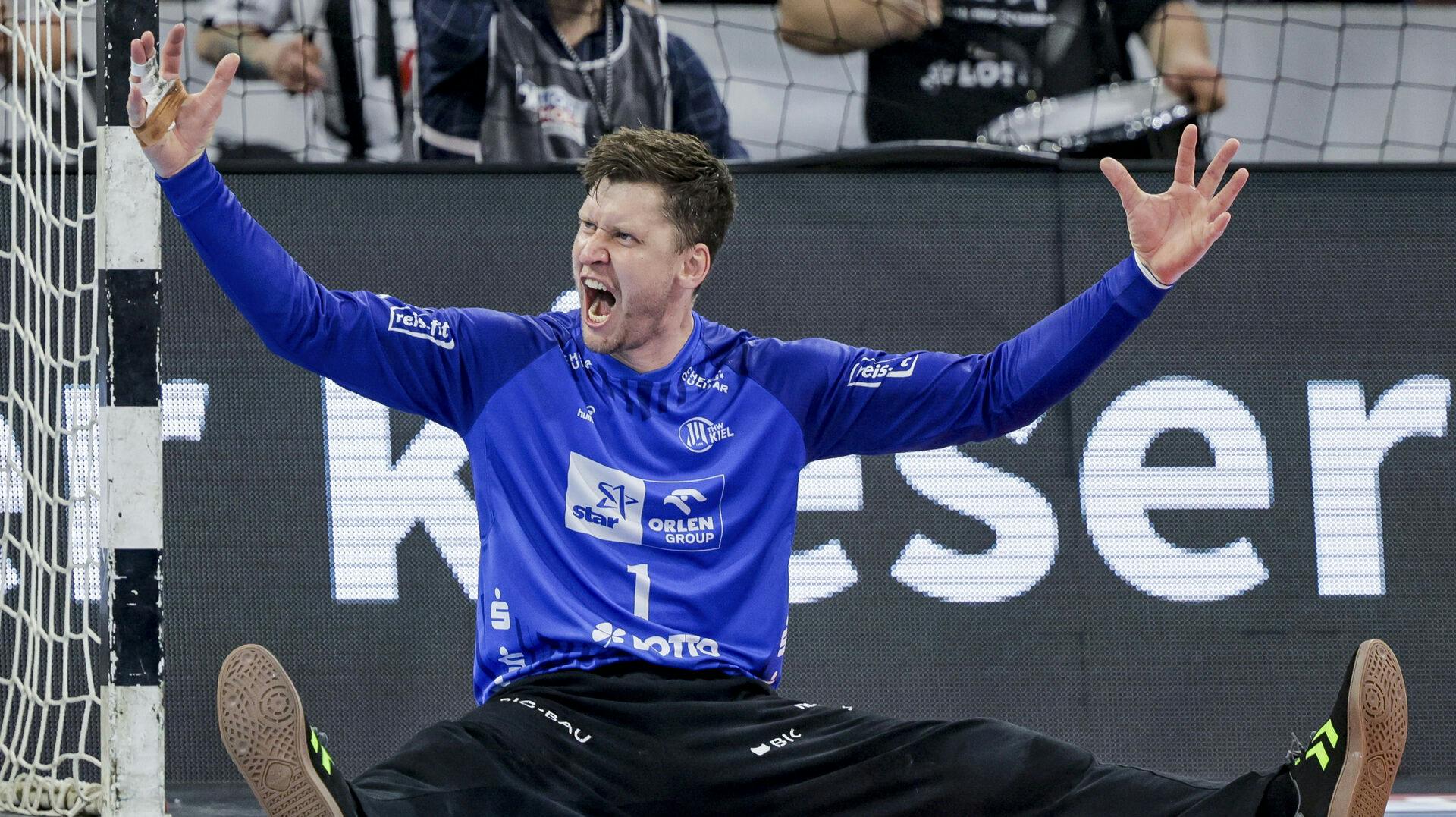 Niklas Landin sluttede sin tid af i Kiel med et mesterskab. 