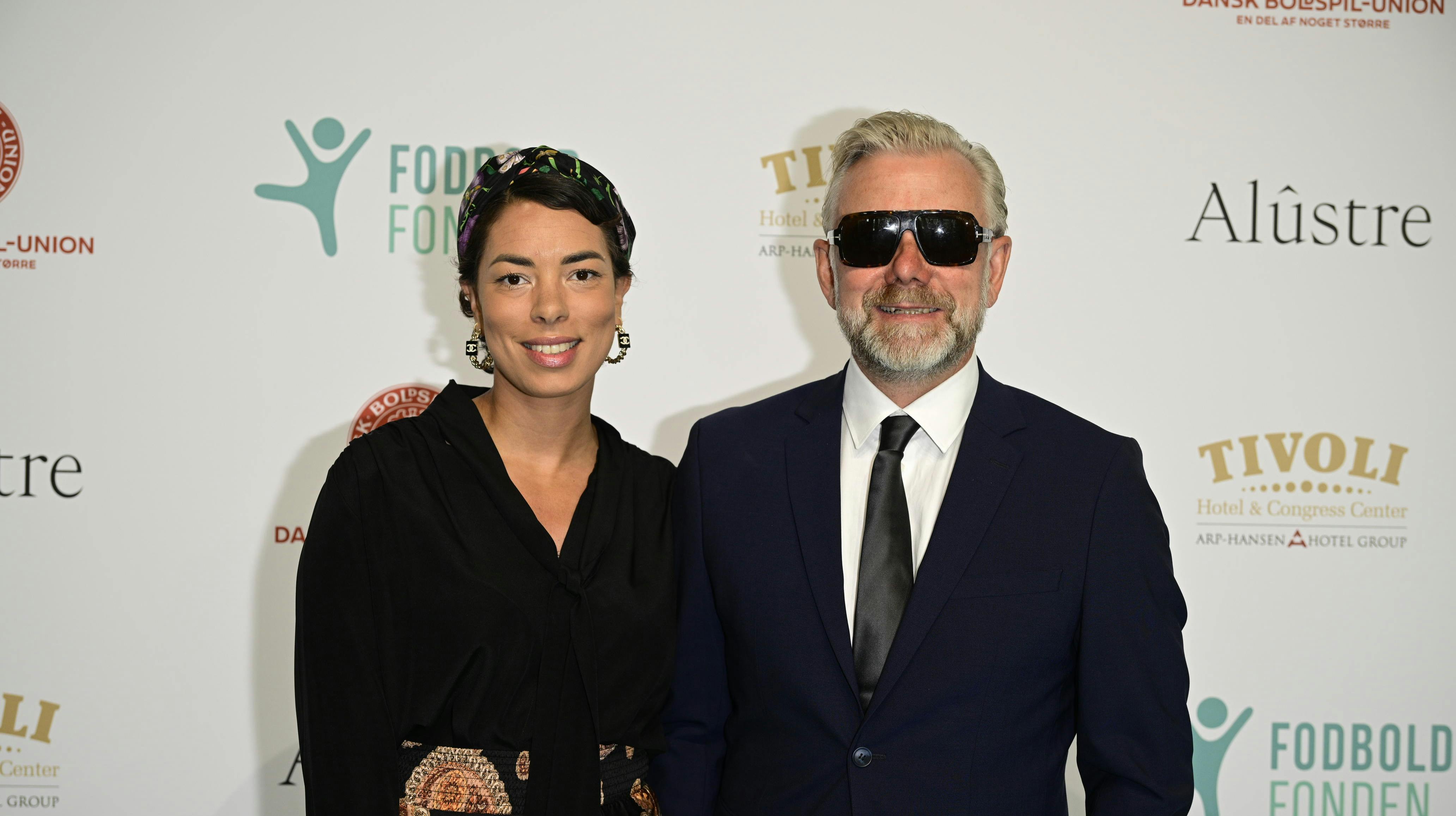 Mange kendte var dukket op til Fodboldfondens velgørenhedsgalla 2023.