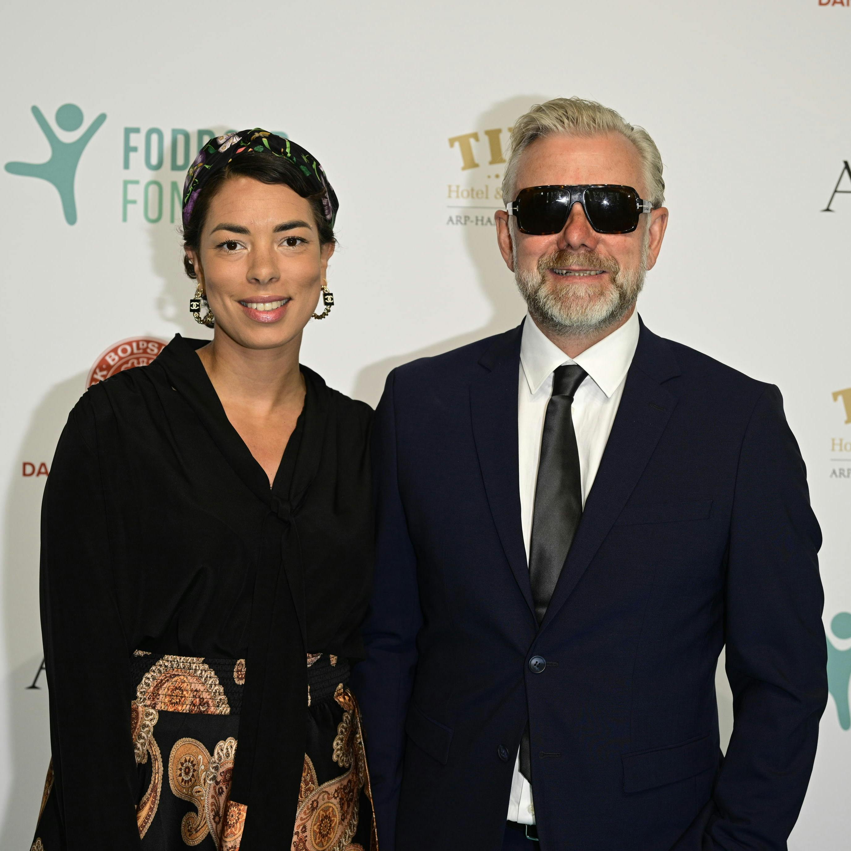 Mange kendte var dukket op til Fodboldfondens velgørenhedsgalla 2023.