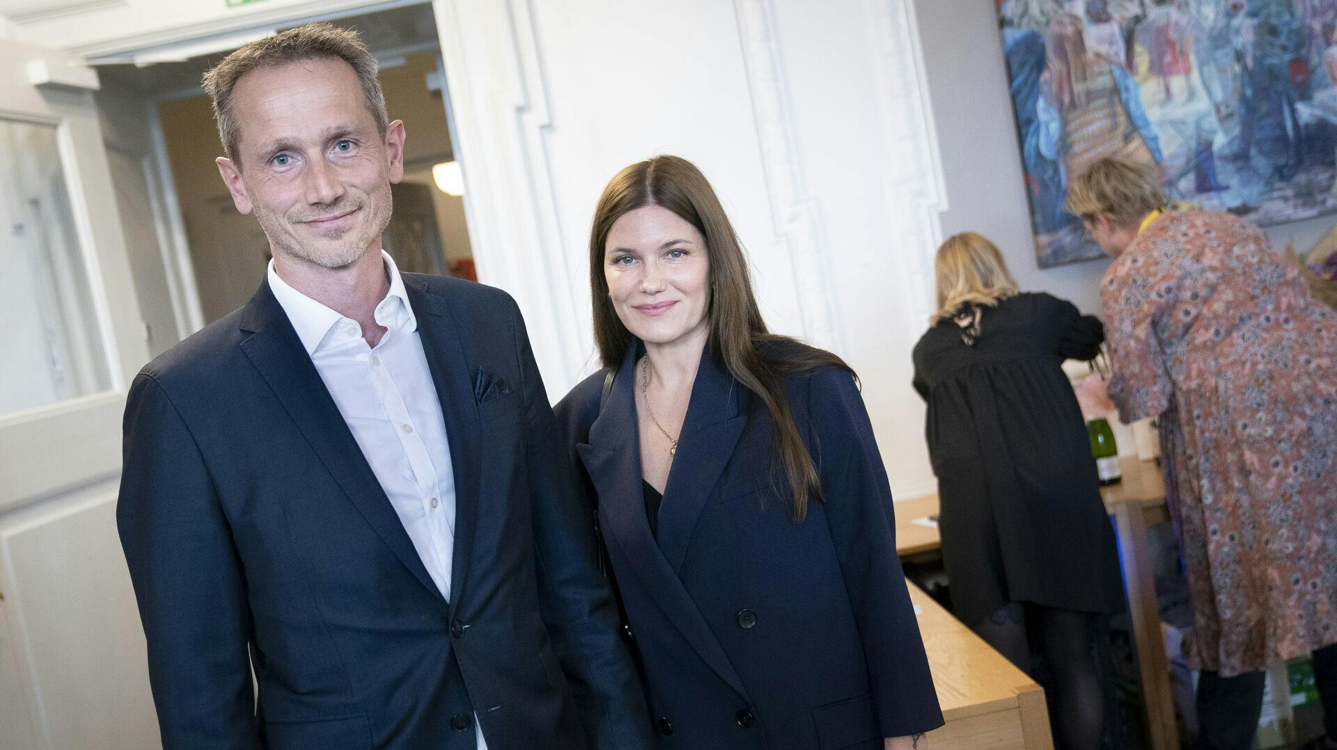 Pernille Rosendahl og Kristian Jensen skal snart i gang med et større byggeprojekt.