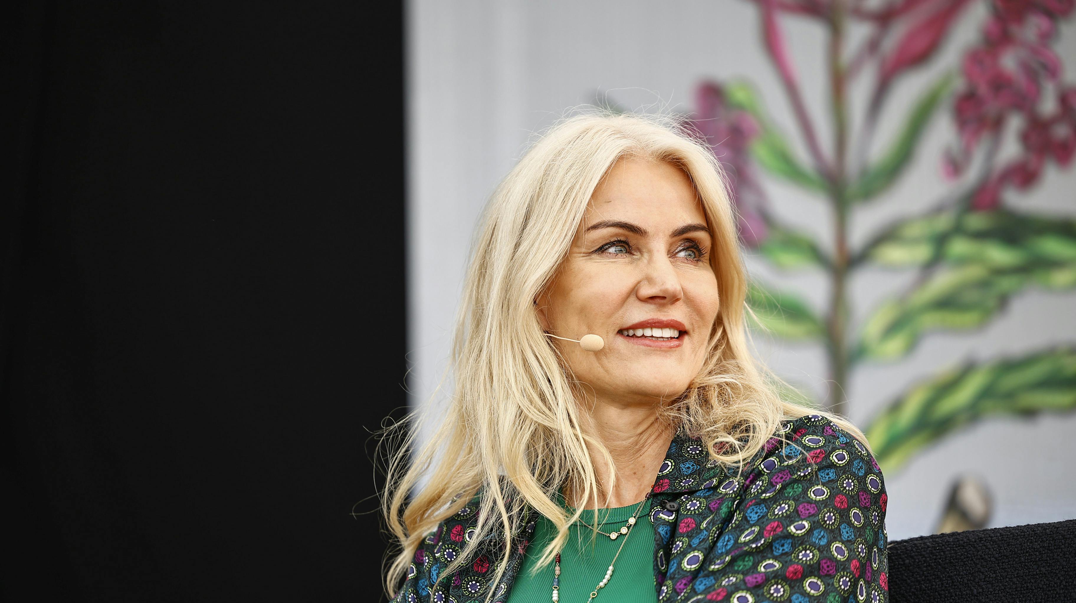 Helle Thorning-Schmidt skal frem over holde ferie på Bornholm.