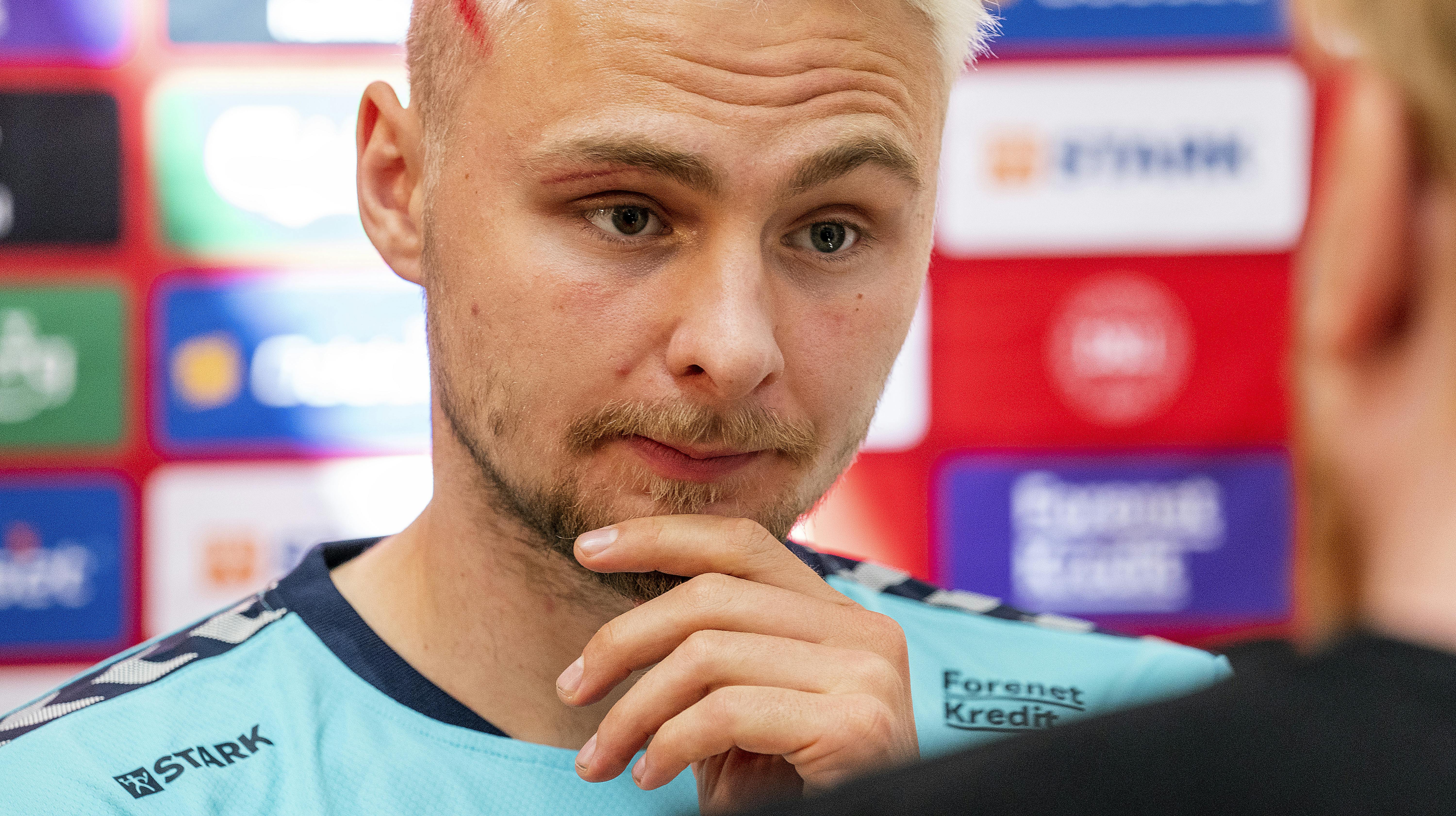 Nelsson og holdkammeraterne spiller EM-kvalifikationskamp fredag i Parken mod Nordirland.