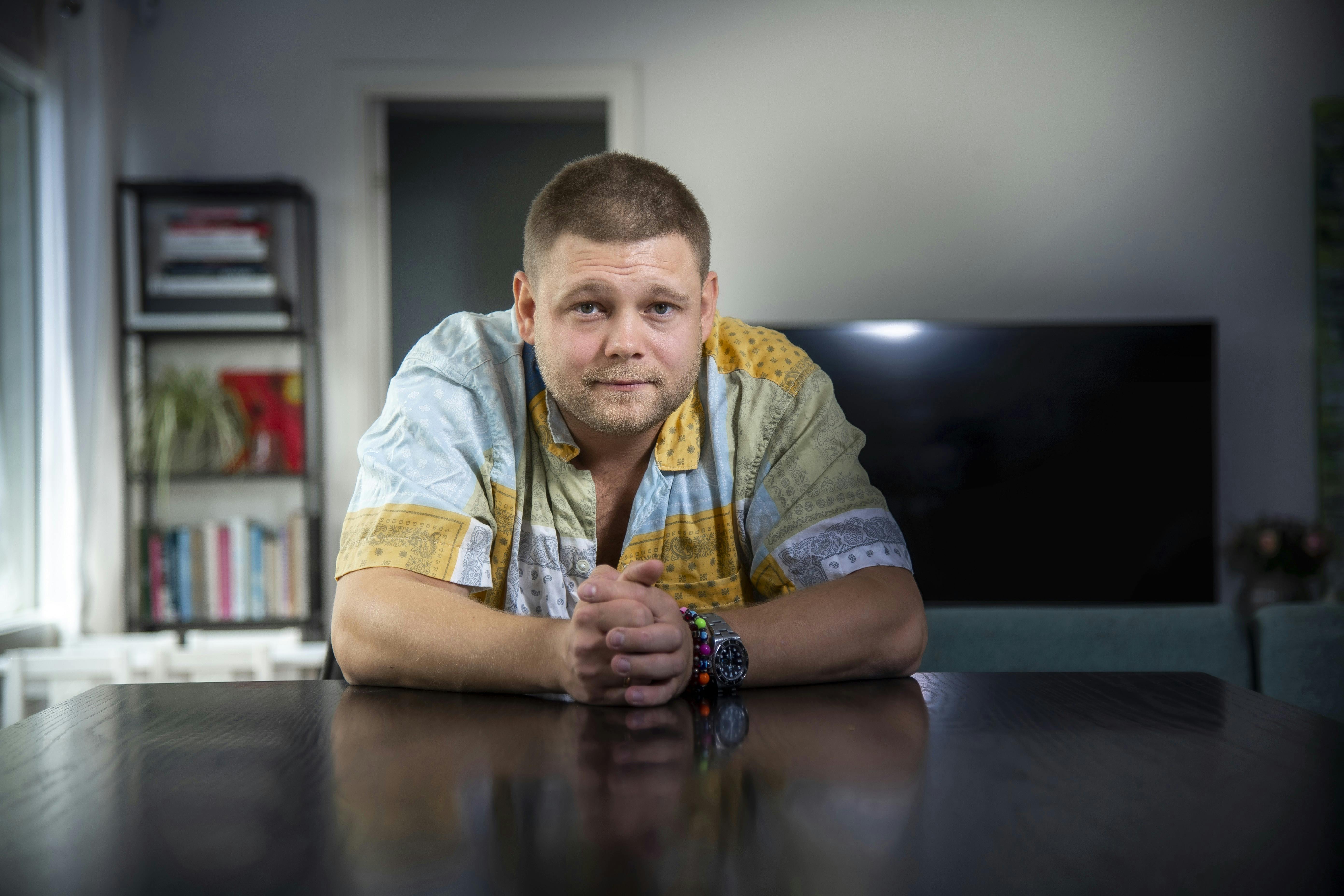 Casper Sobczyk medvirkede i "Fem fede kokke" sammen med Tommy Raabo Fischer. 