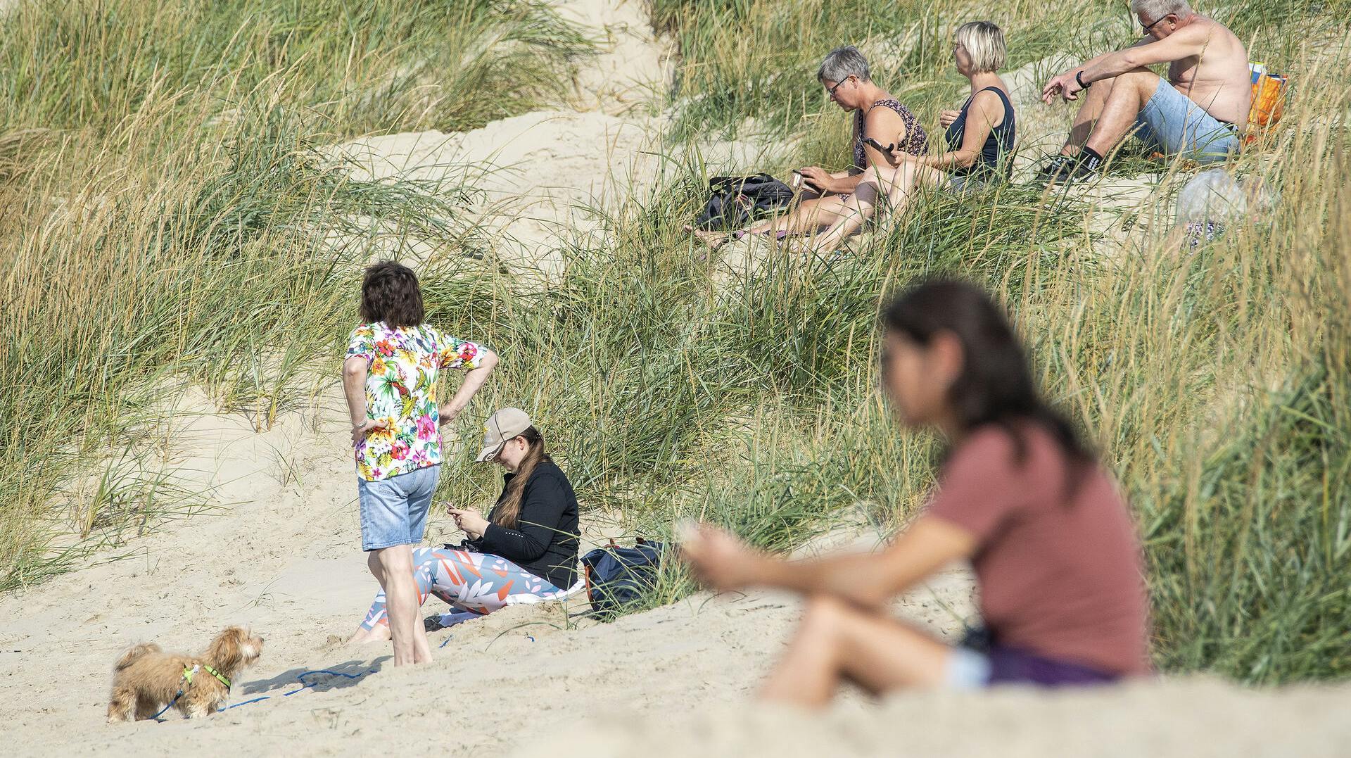 Man kan godt droppe at arrangere bål på stranden, hvis man er på Rømø i disse dage. Et afbrændingsforbud gælder foreløbigt. 