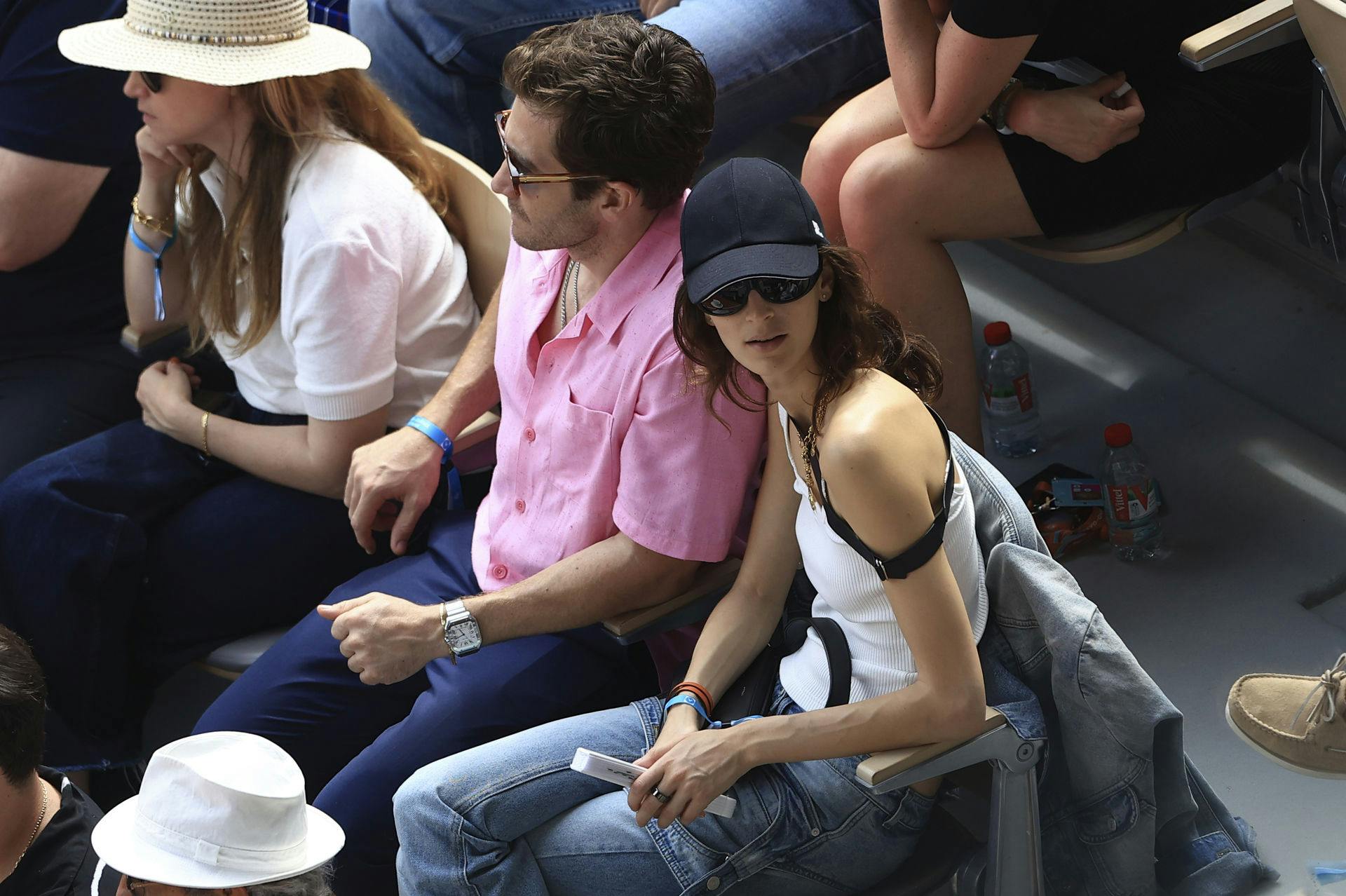 Jake Gyllenhaal og Jeanne Cadieu til French Open.