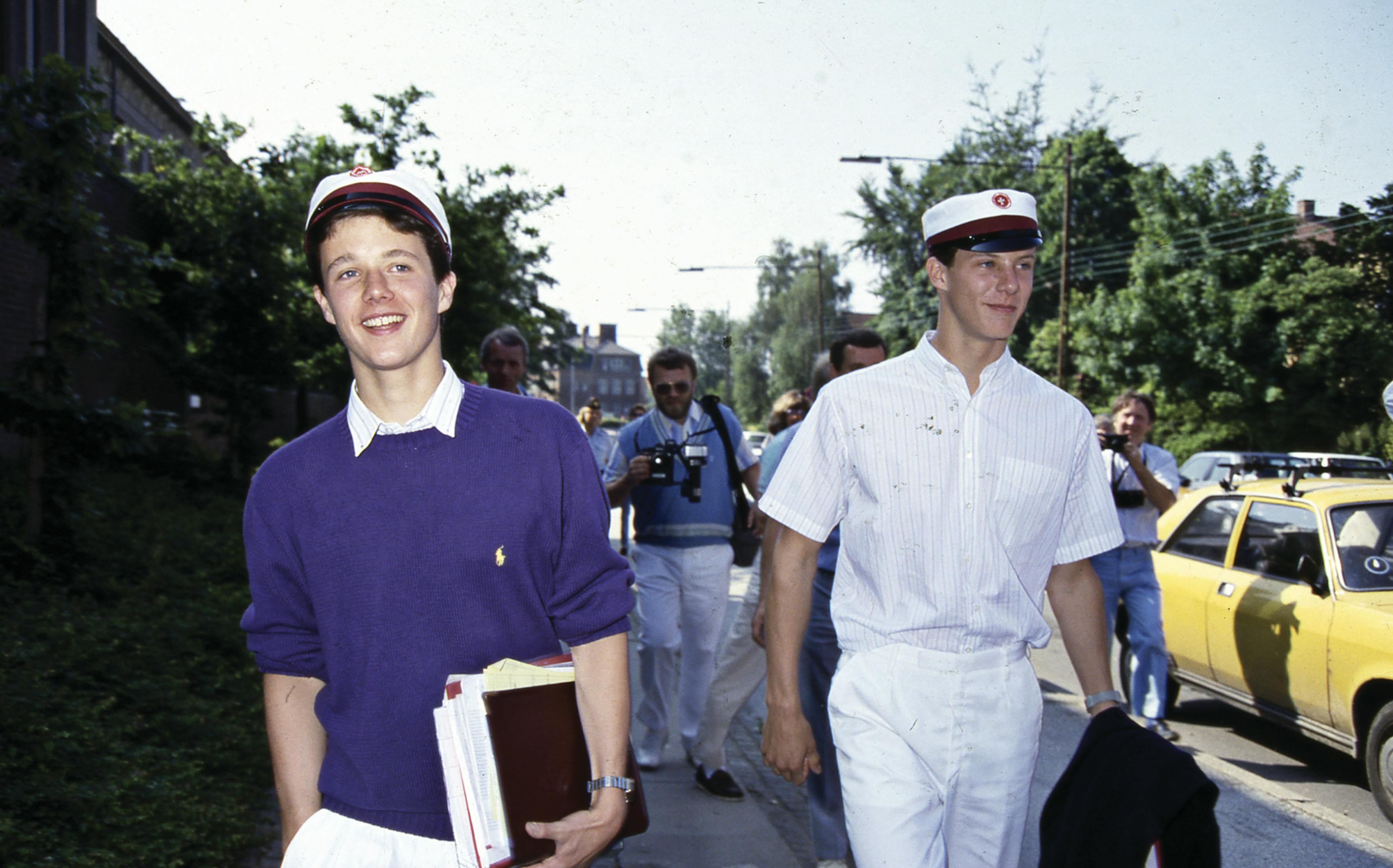 Kronprins Frederik og prins Joachim