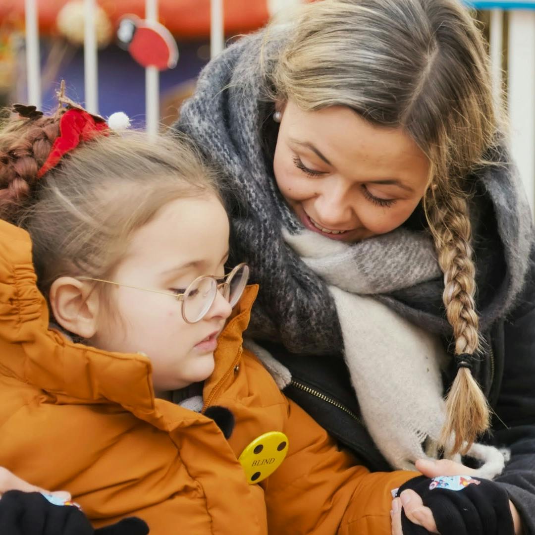Rikke og datteren Isabella.