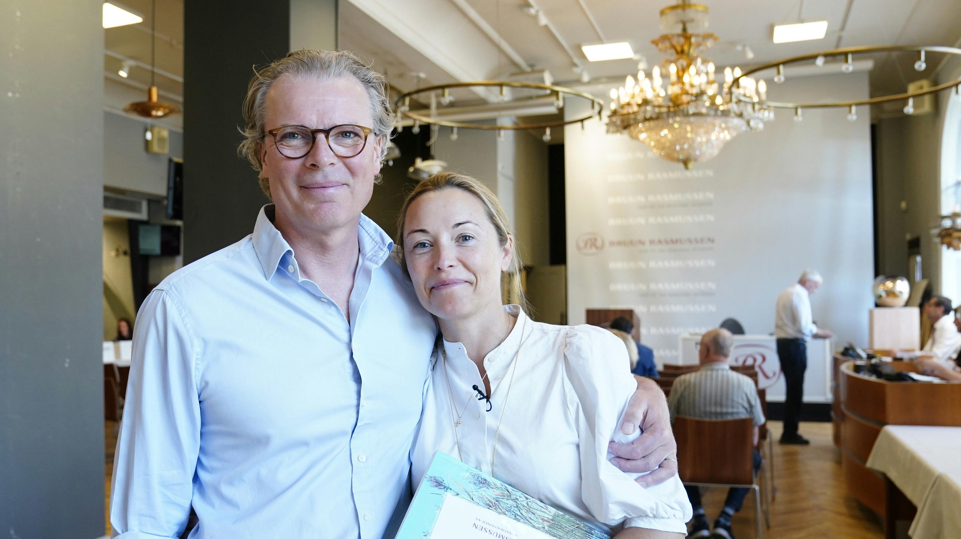 Sammen med gemalen Nikolaj er Duddi klar til at byde på de genstande, der betyder så meget for hendes slægt. 