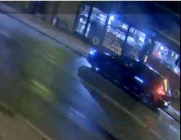 Sådan så det ud, da den 38-årige mand samlede Mia Skadhauge Stevn op i Aalborg.