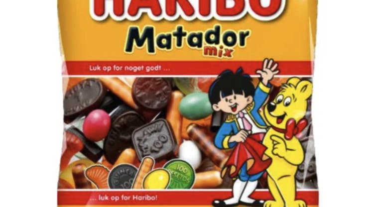 Sådan så Haribos Matador Mix ud engang.
