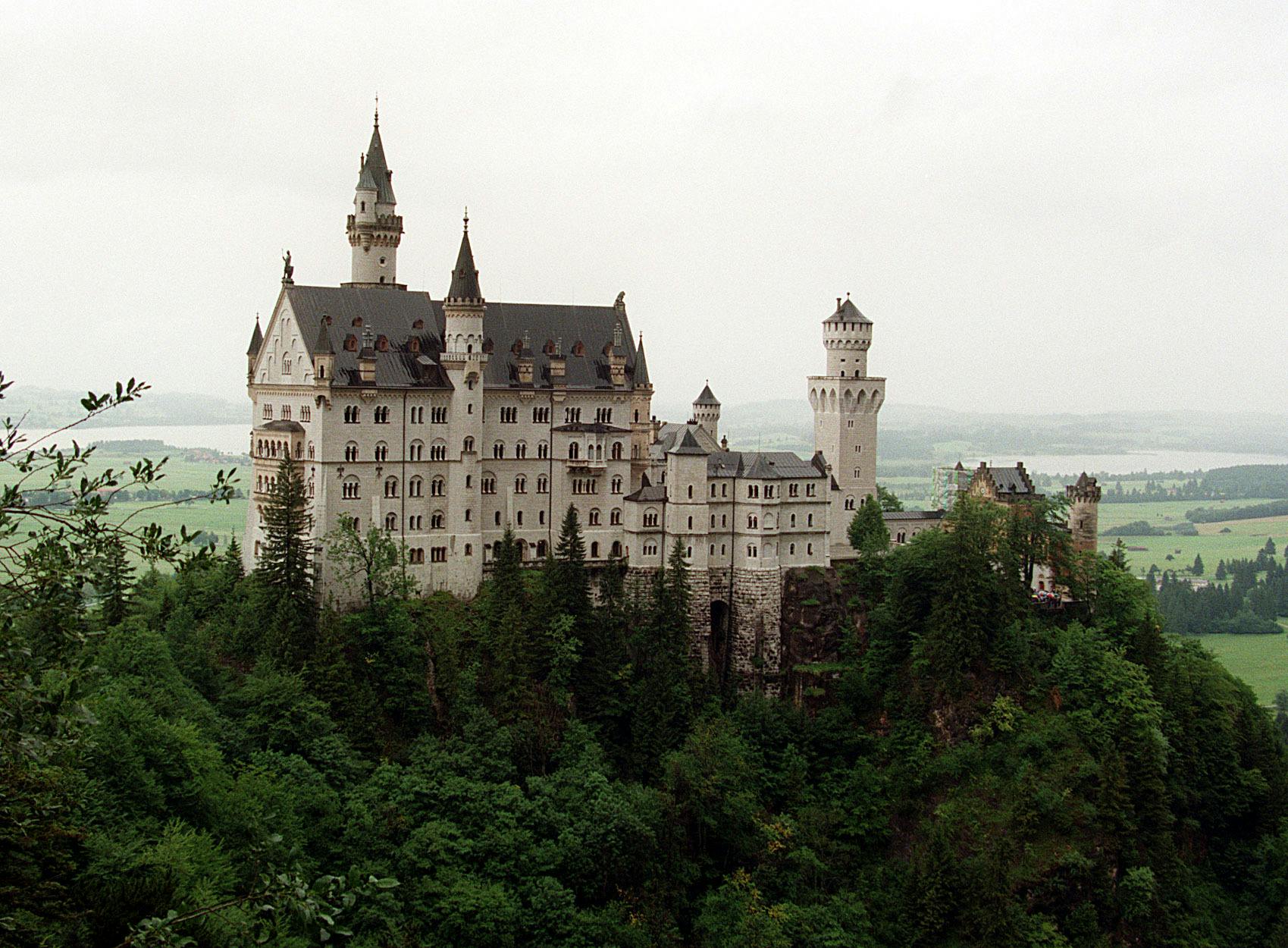 Det var Neuschwanstein Slot, der var omdrejningspunktet for forbrydelsen.&nbsp;