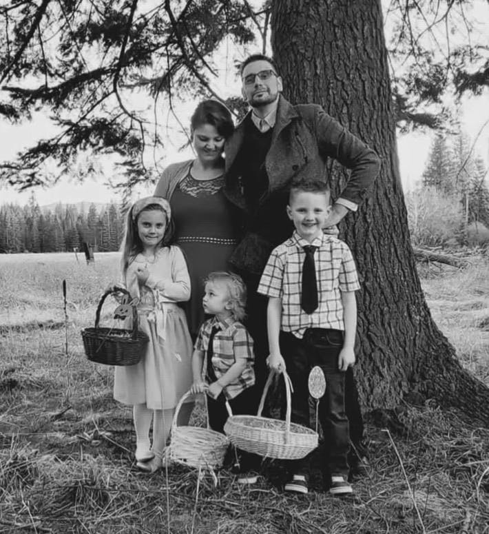 En uhyggelige ulykke kostede i weekenden fire familiemedlemmer livet i den amerikanske delstat Idaho.