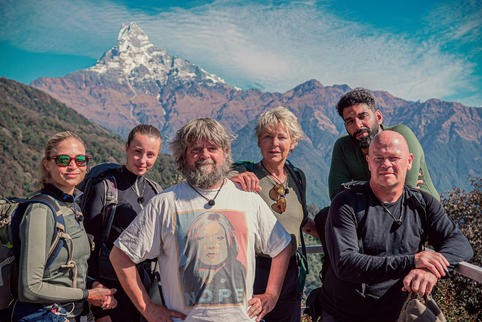 Christiane Schaumburg-Müller, Josephine Højbjerg, Anders Lund Madsen, Søs Egelind, Dulfi Al-Jabouri og Stig Tøfting