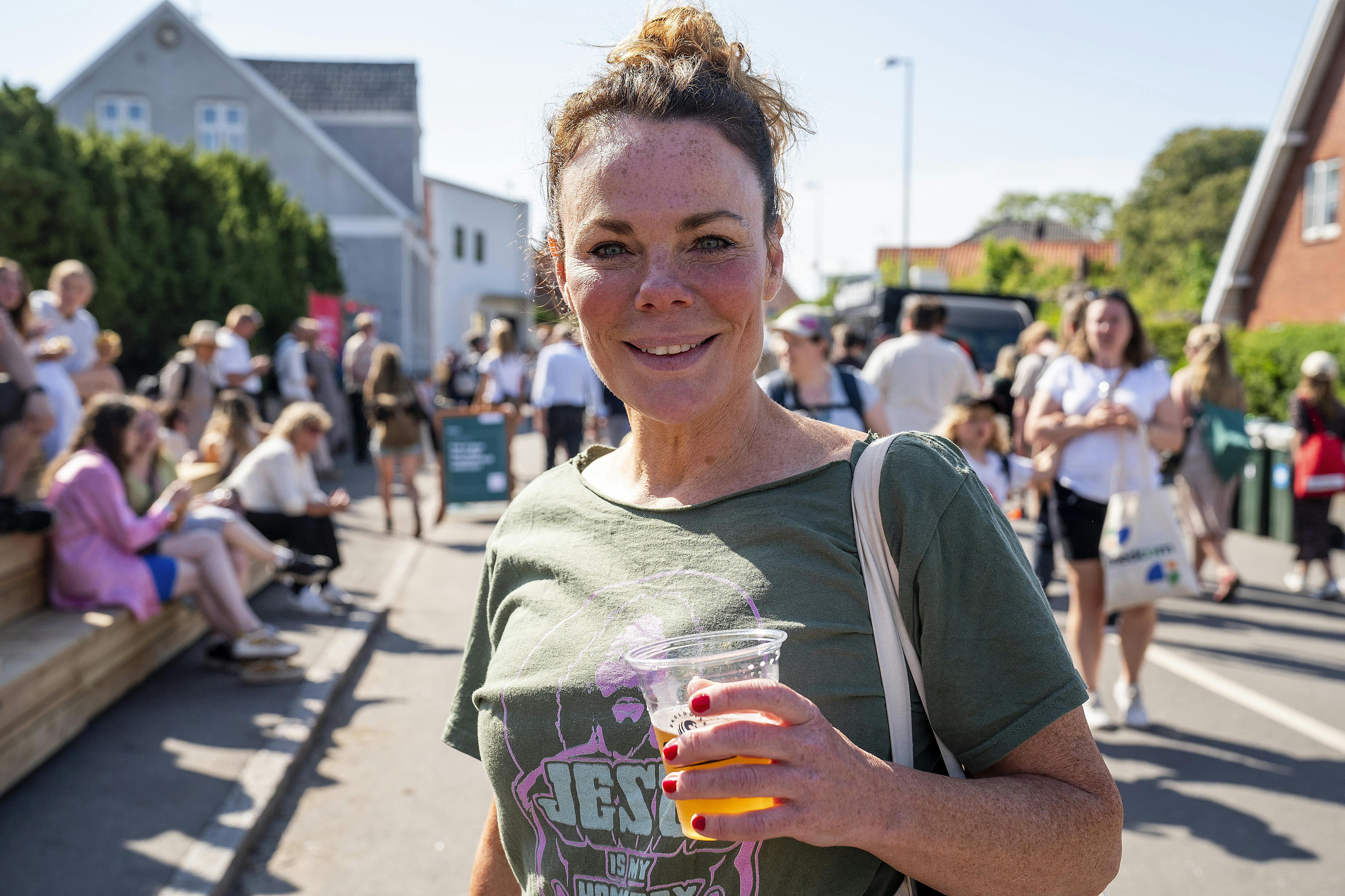 Ditte Okman er også færdig med at sove i telt. 