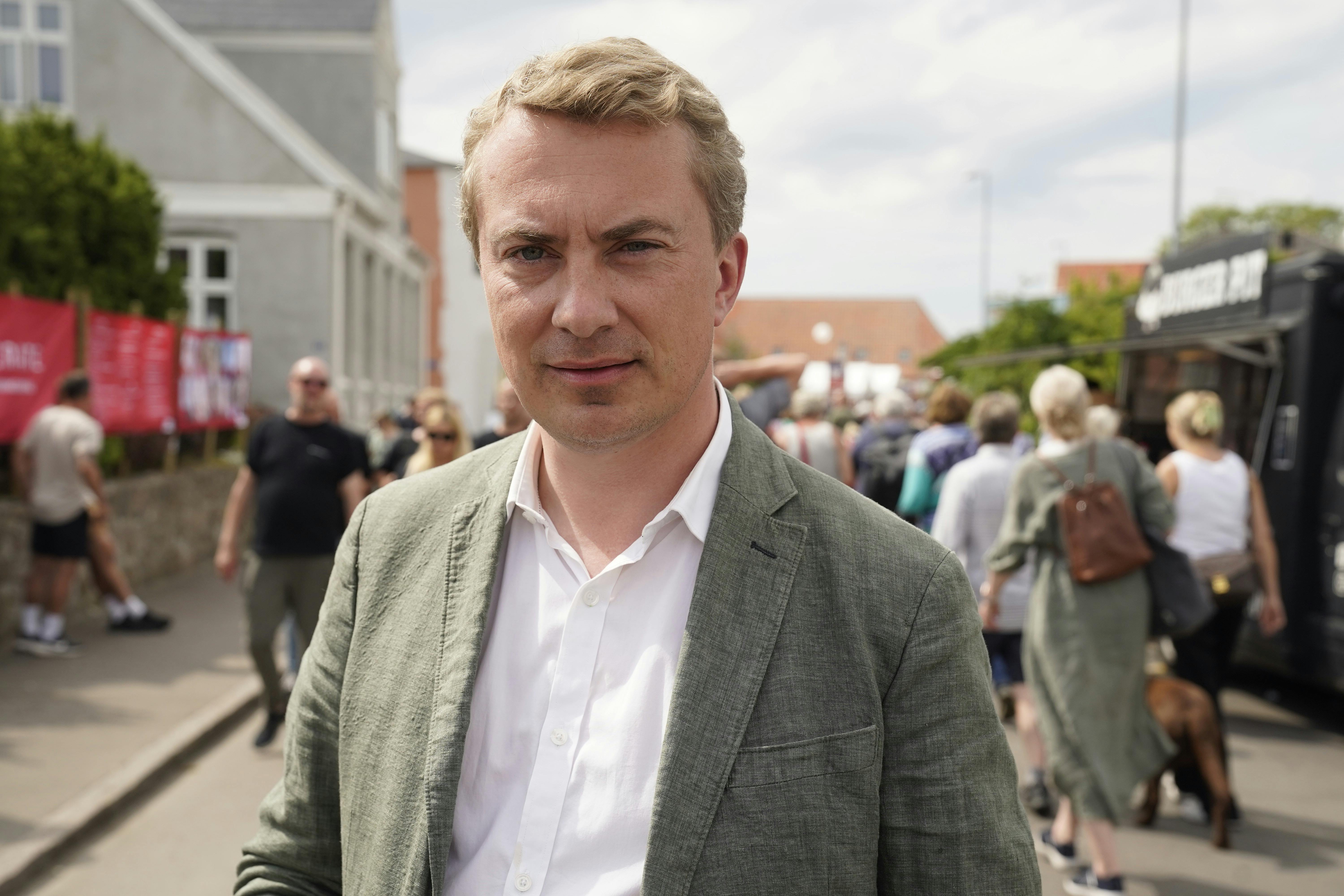 I år er Messerschmidt indlogeret på hjul sammen med Dot. 