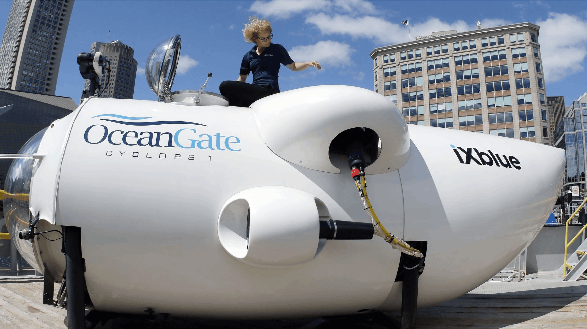 OceanGates ubåd er forsvundet i Atlanterhavet.