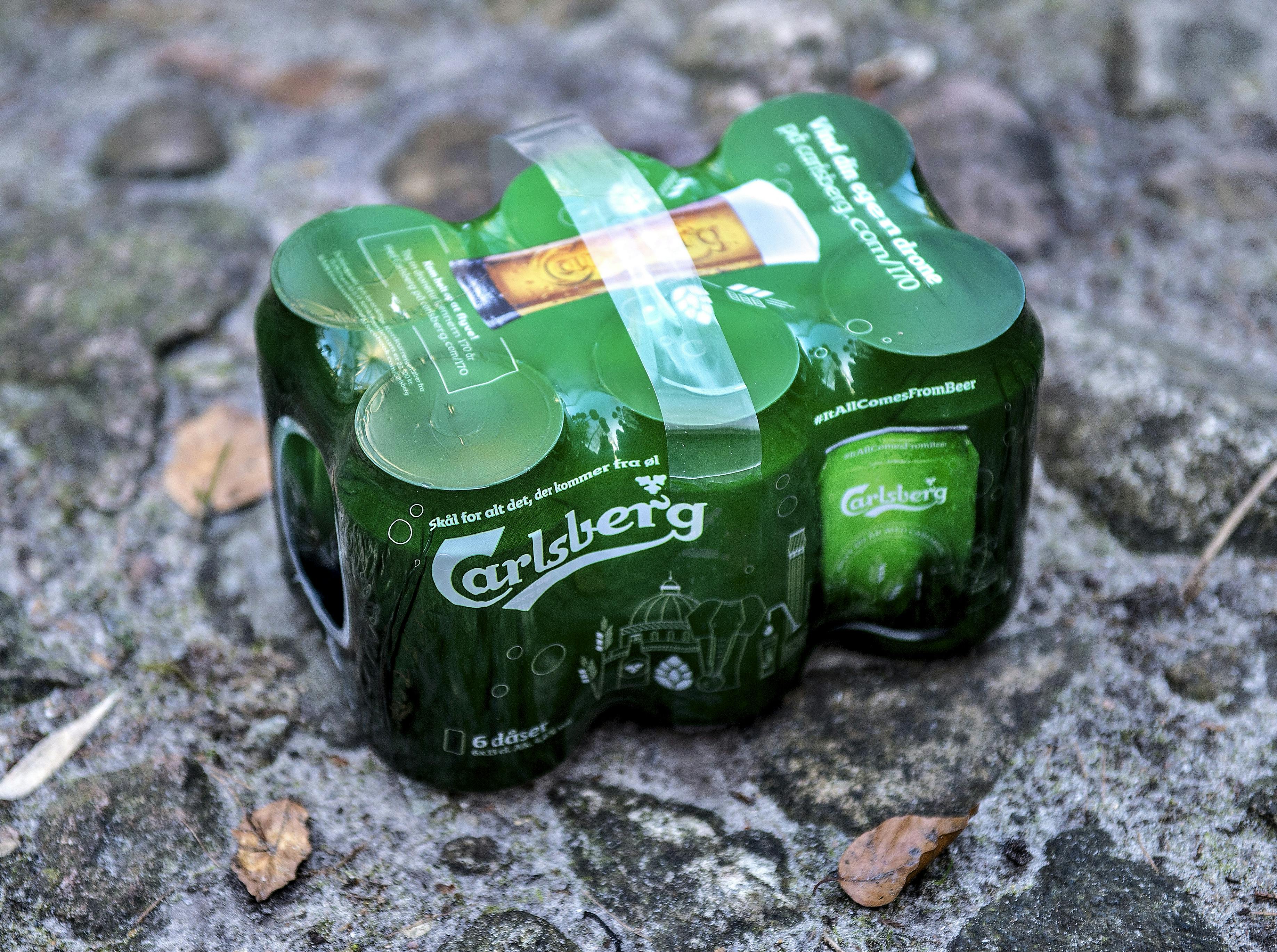 Nu dropper Carlsberg den grønne emballage kaldet "snap pack".&nbsp;
