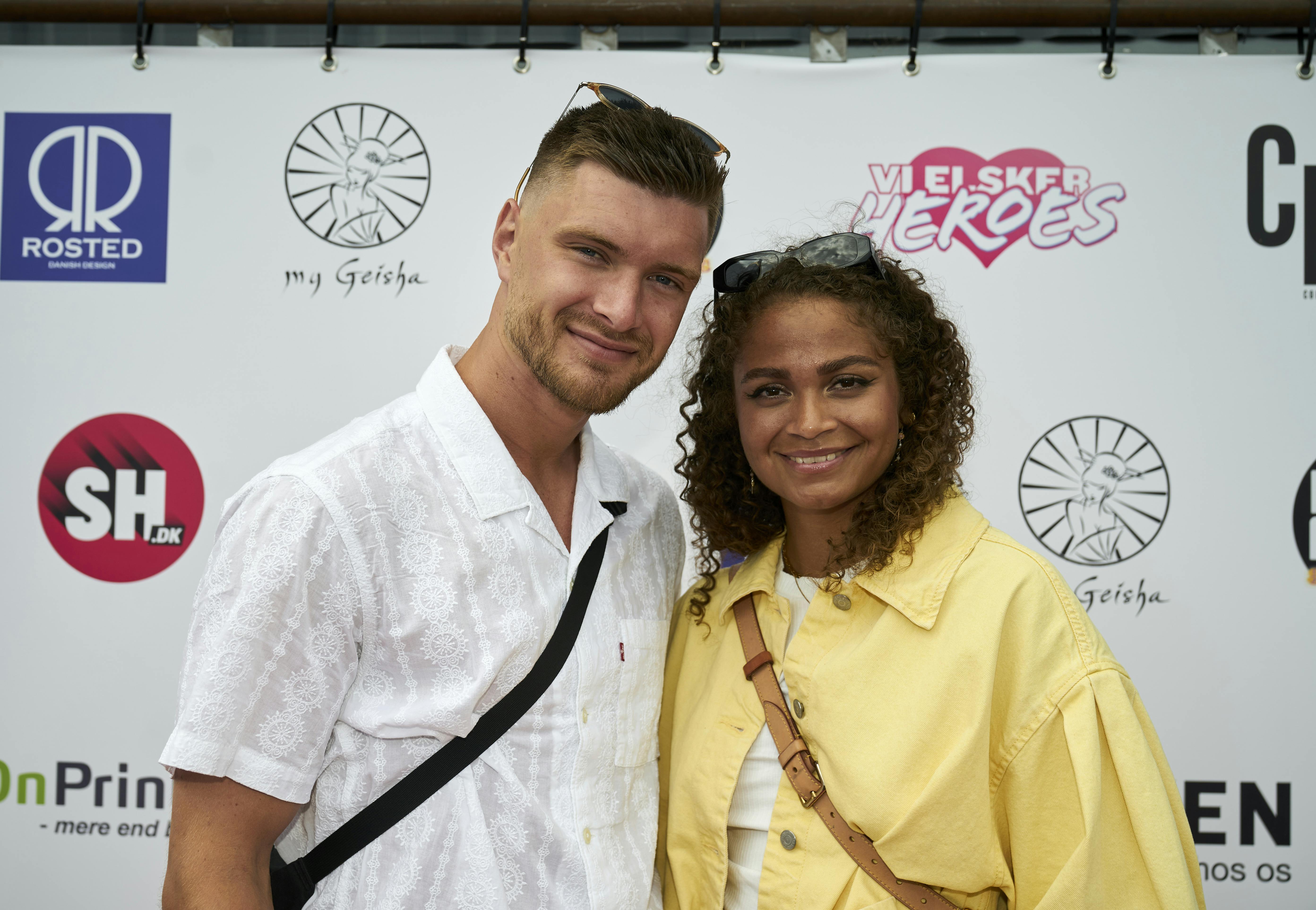 Emil Honoré Andresen og kæresten Alberte skal giftes den 19. august.