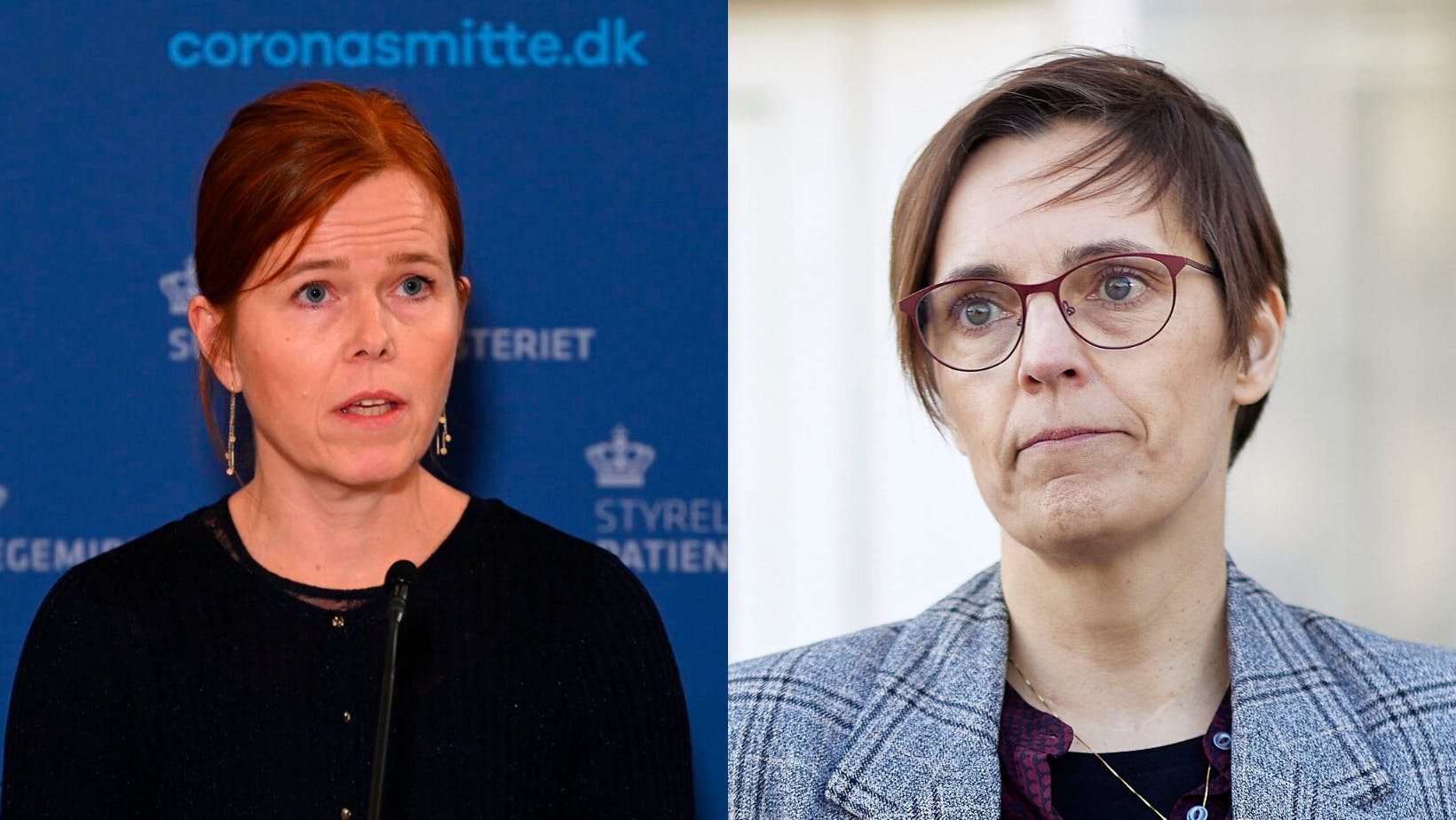 Helene Probst (tv.) og Pernille Blach Hansen (th.) stopper som topchefer i Region Midtjylland.