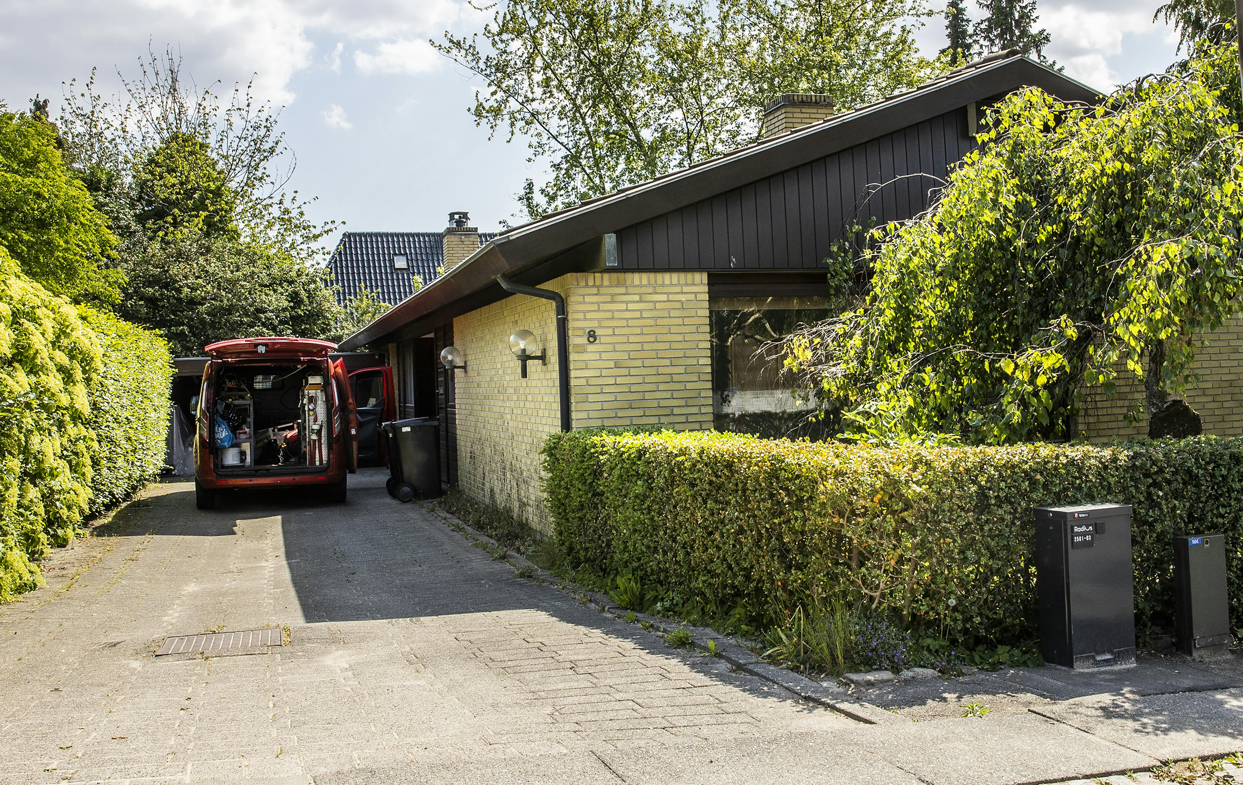 Magnus Millangs nye domicil i nordsjællandske Charlottenlund.