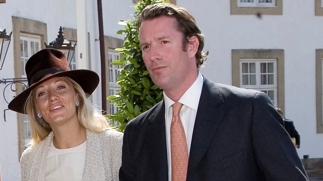 Caroline Fleming og eksmanden Rory har tilsyneladende begravet stridsøksen. 