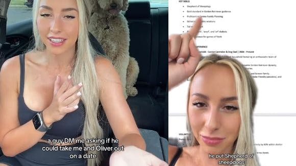 Hundeentusiasten Kat lufter hundeelskers scoreforsøg på tiktok. Hvis man skal tro nyt videnskabeligt studie, går parret en lys fremtid i møde. 