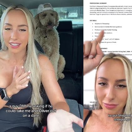 Hundeentusiasten Kat lufter hundeelskers scoreforsøg på tiktok. Hvis man skal tro nyt videnskabeligt studie, går parret en lys fremtid i møde. 