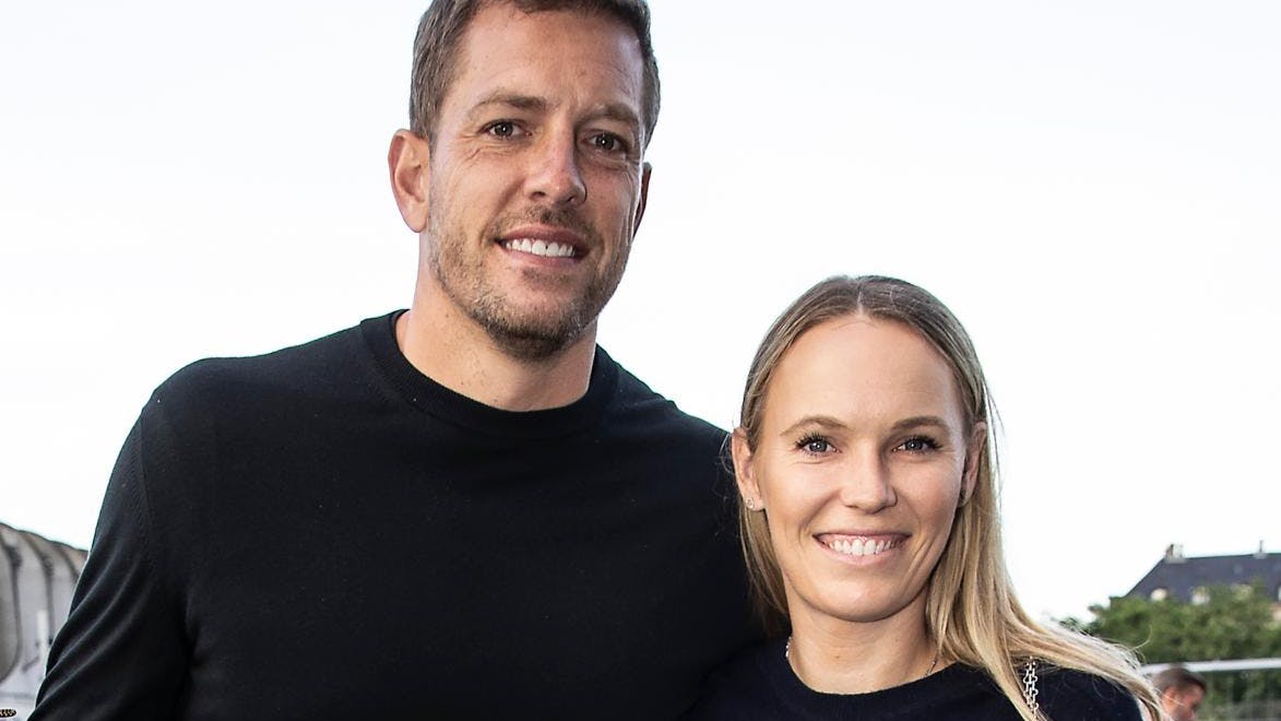 David Lee og Caroline Wozniacki