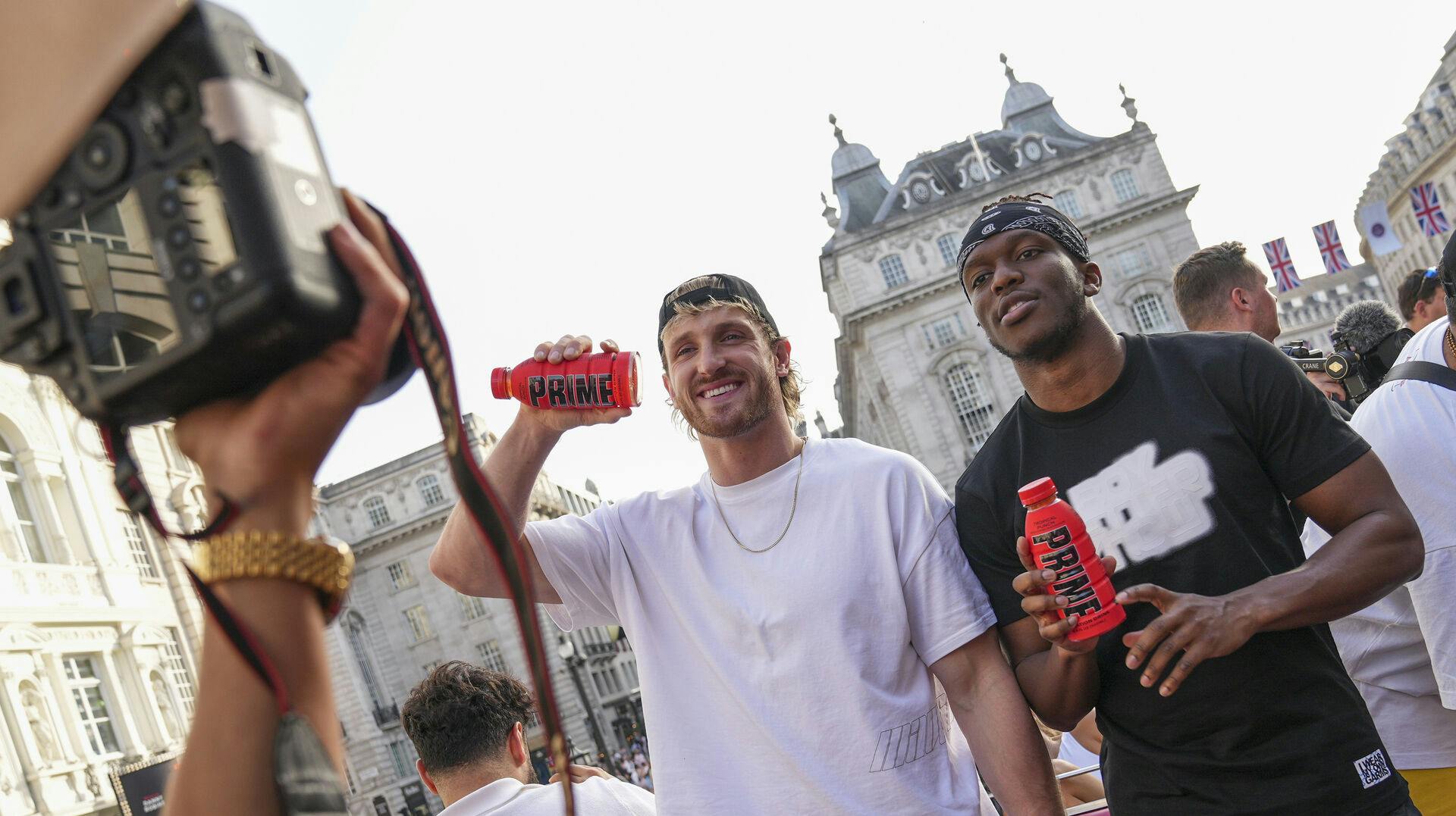 Logan Paul og KSI har tidligere lavet reklame for 