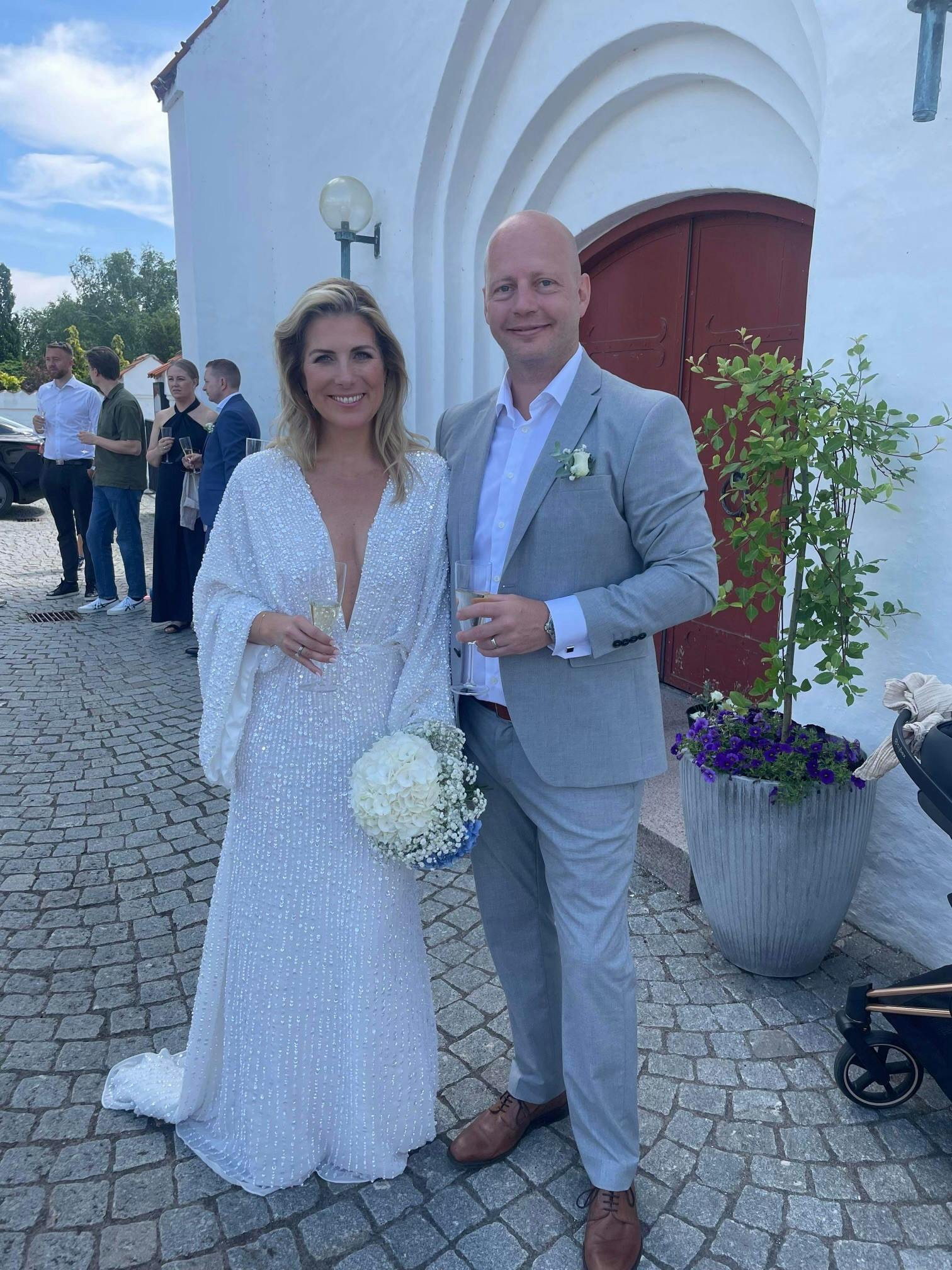Vickie Jo Ringgarrd og&nbsp;Niels Stausholm er blevet mand og kone.