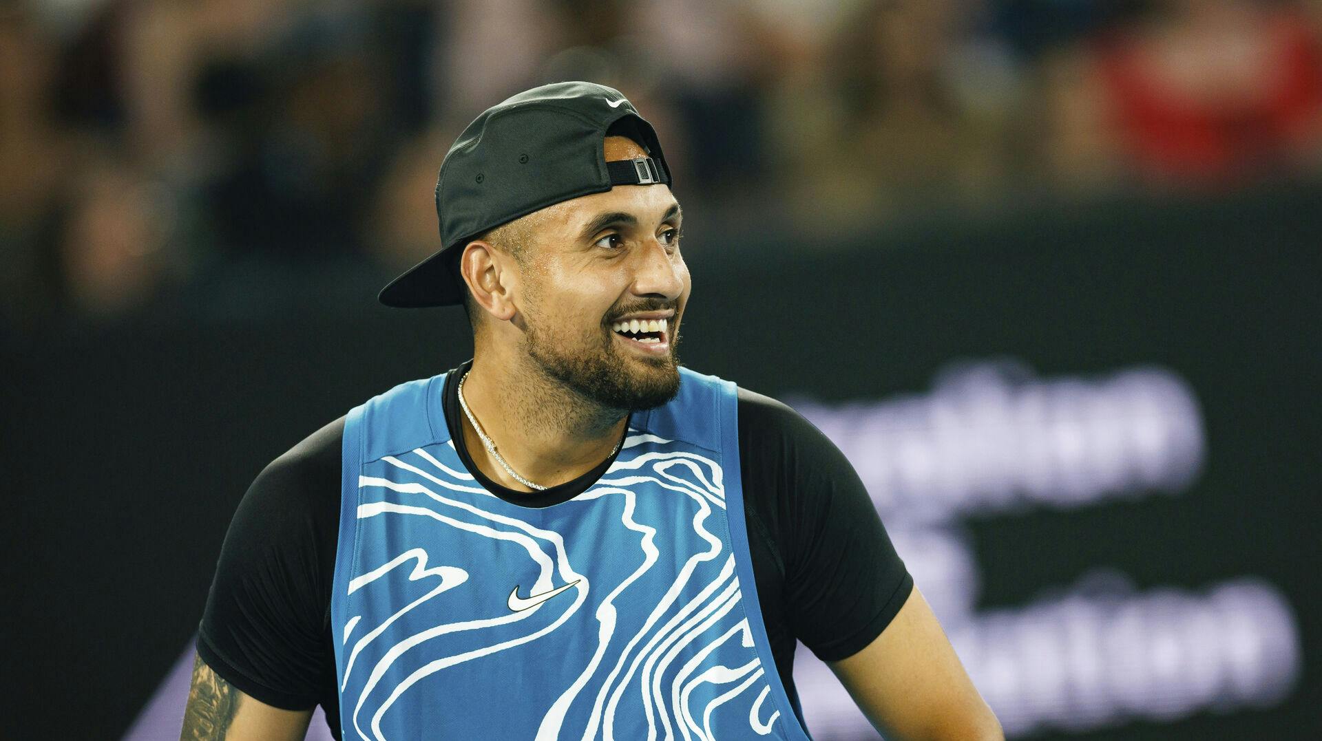 Nick Kyrgios meldte i maj måned afbud til show-kampen i Royal Arena mod Holger Rune.