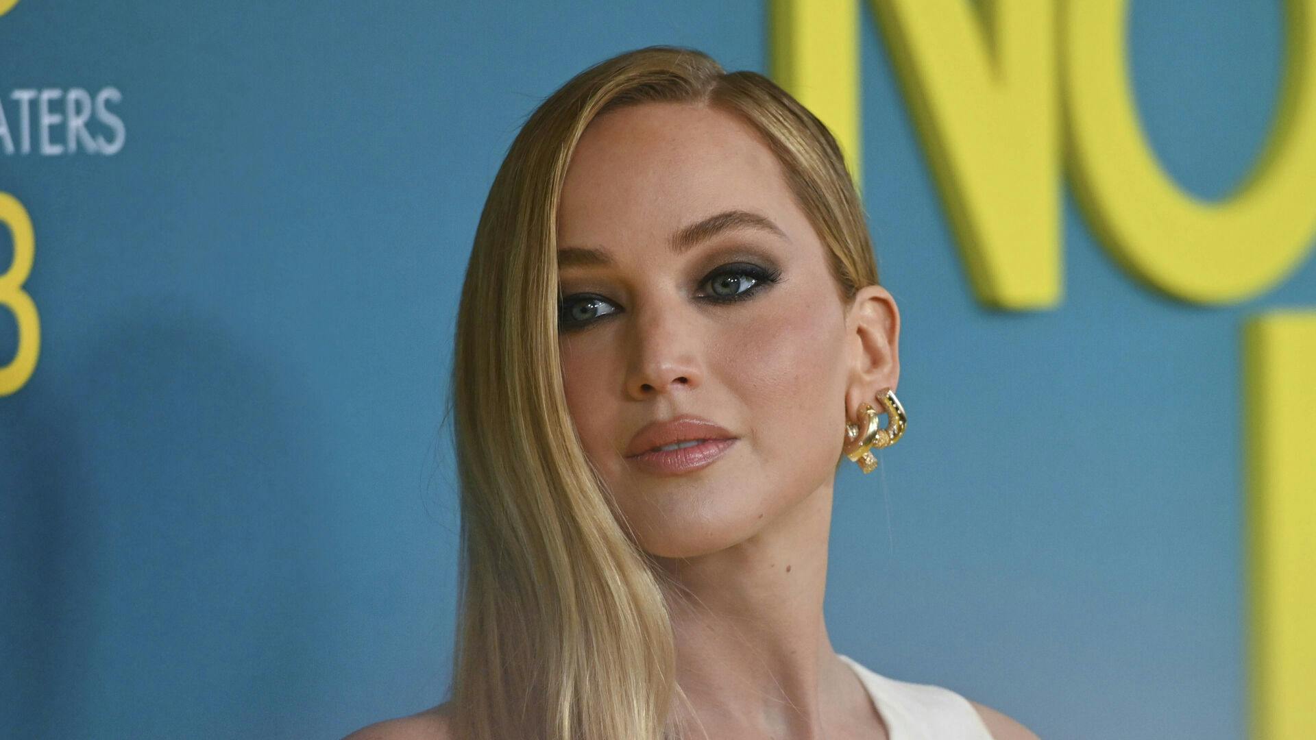 Photo by: NDZ/STAR MAX/IPx 2023 6/20/23 Jennifer Lawrence at the premiere of 'No Hard Feelings' at AMC Lincoln Square Theater on June 20, 2023 in New York City.