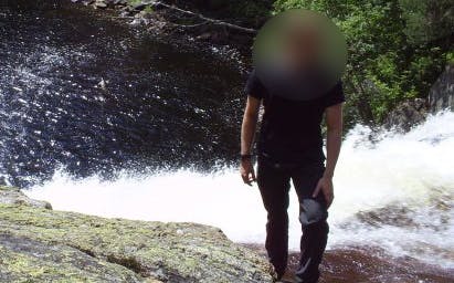 Denne 38-årige mand er tiltalt for at have voldtaget, dræbt og parteret Mia Skadhauge Stevn.