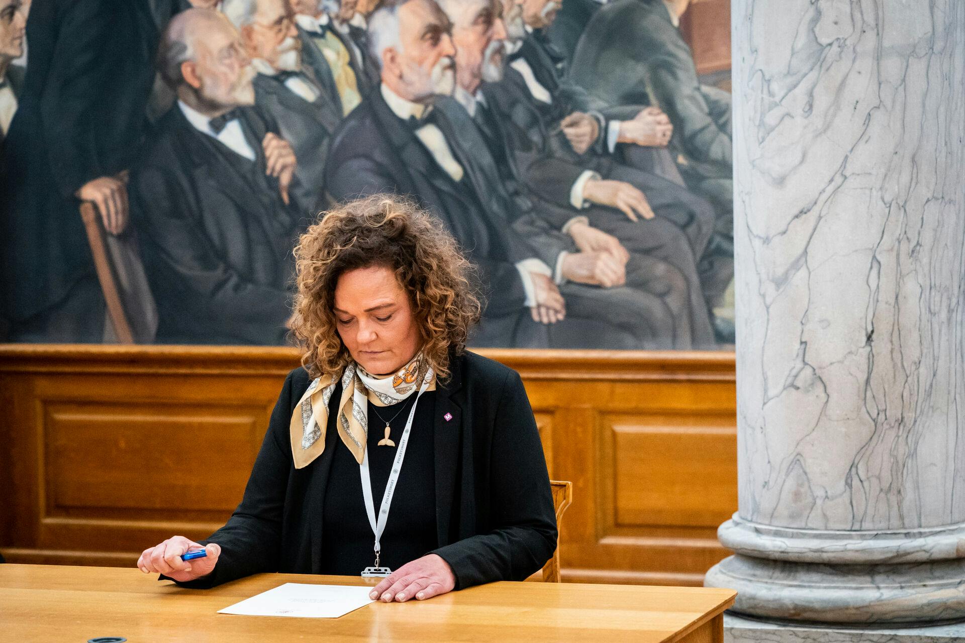 Nanna W. Gotfredsen blev sidste år valgt ind i folketinget som kandidat for Lars Løkke Rasmussens parti, Moderaterne.