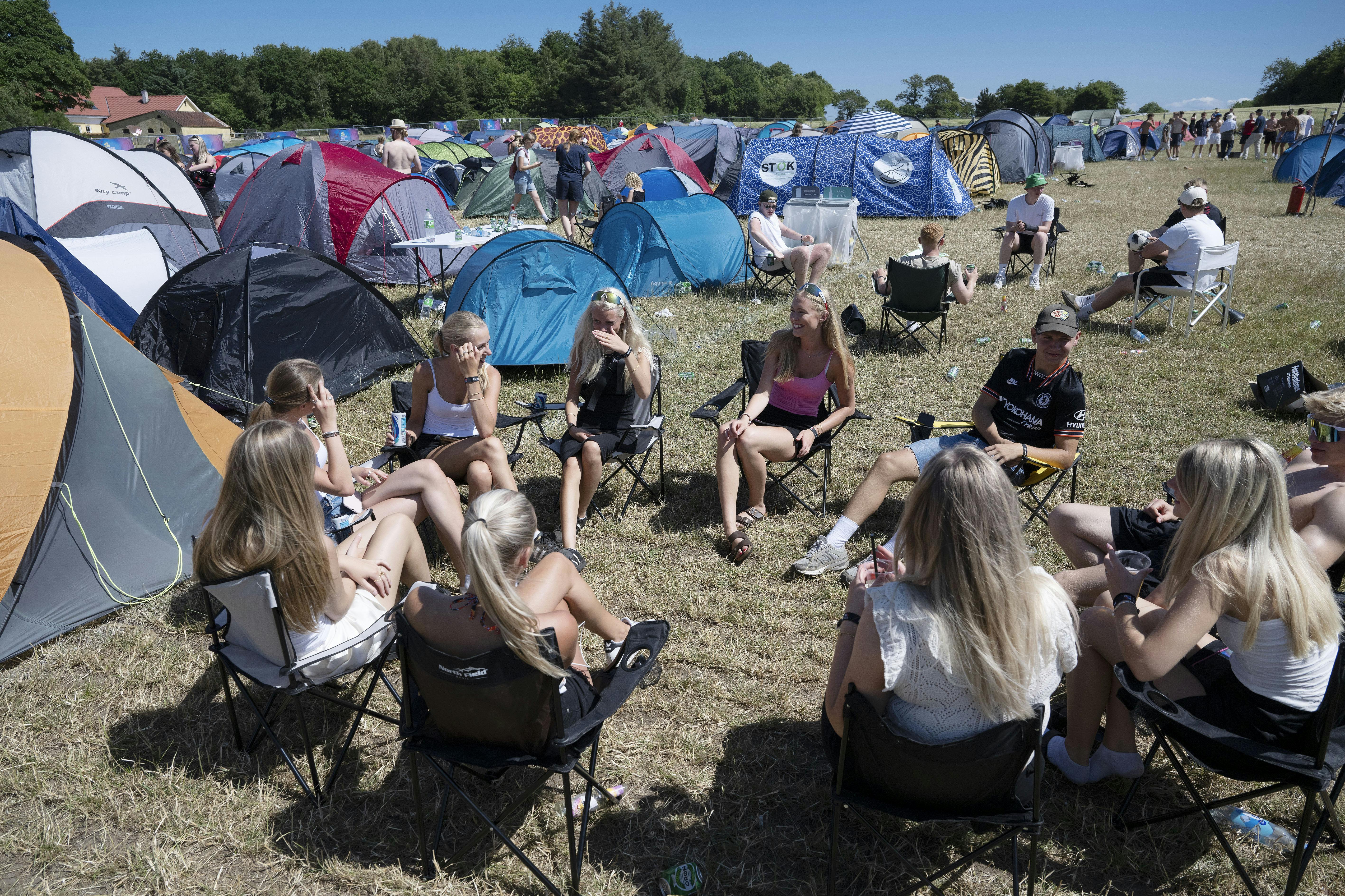 Stemningen og solen står højt til årets Nibe Festival.&nbsp;