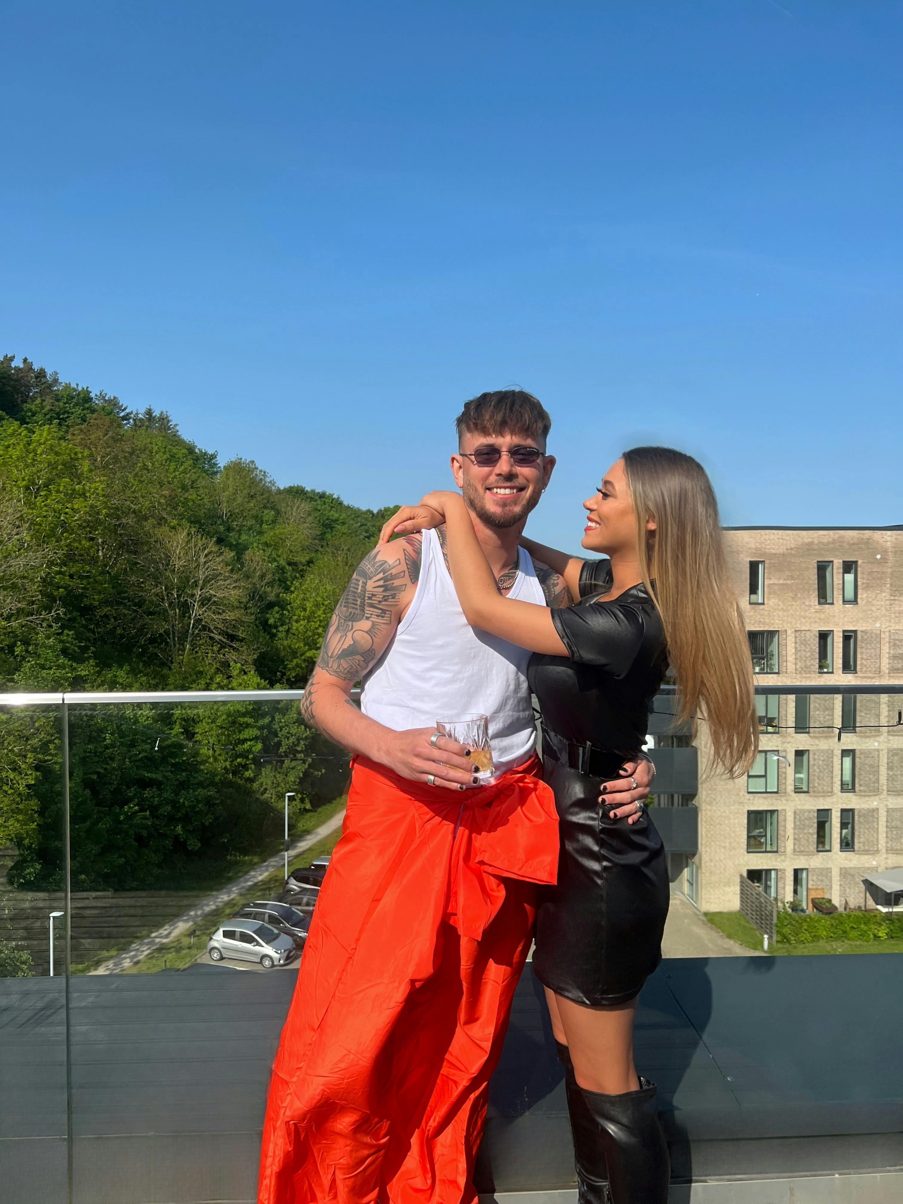 Siden "X Factor" har der i den grad været amoriner i luften mellem Kristoffer og Sofia