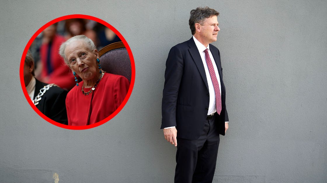 Dronning Margrethe ser ikke venligt på typer som Jesper Berg, der er blevt dømt i en straffesag.