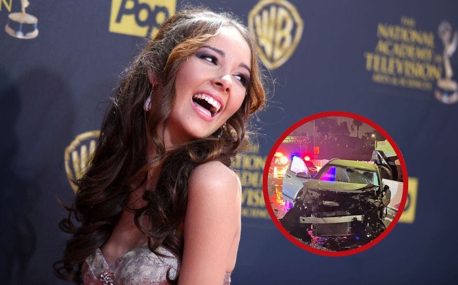 Haley Pullos var påvirket af alkohol, da hun kørte direkte ind i en anden bil.