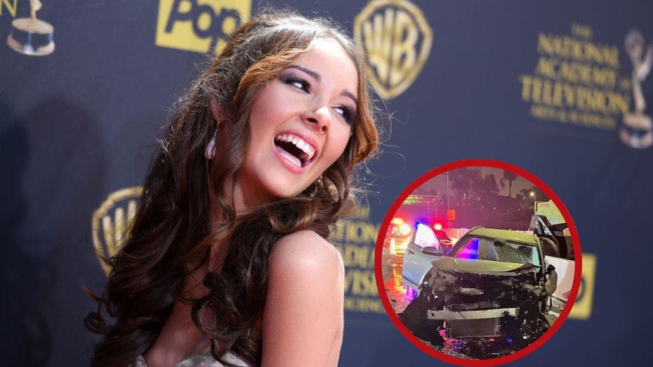Haley Pullos var påvirket af alkohol, da hun kørte direkte ind i en anden bil.