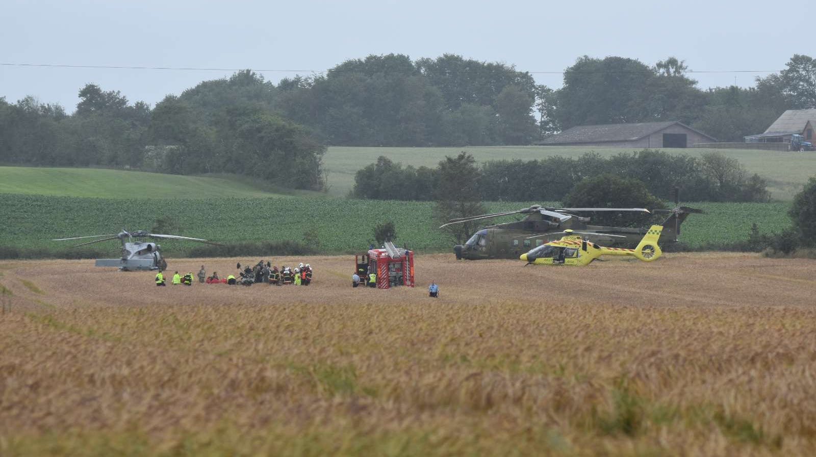 Et fly er torsdag eftermiddag havareret i Herrup.