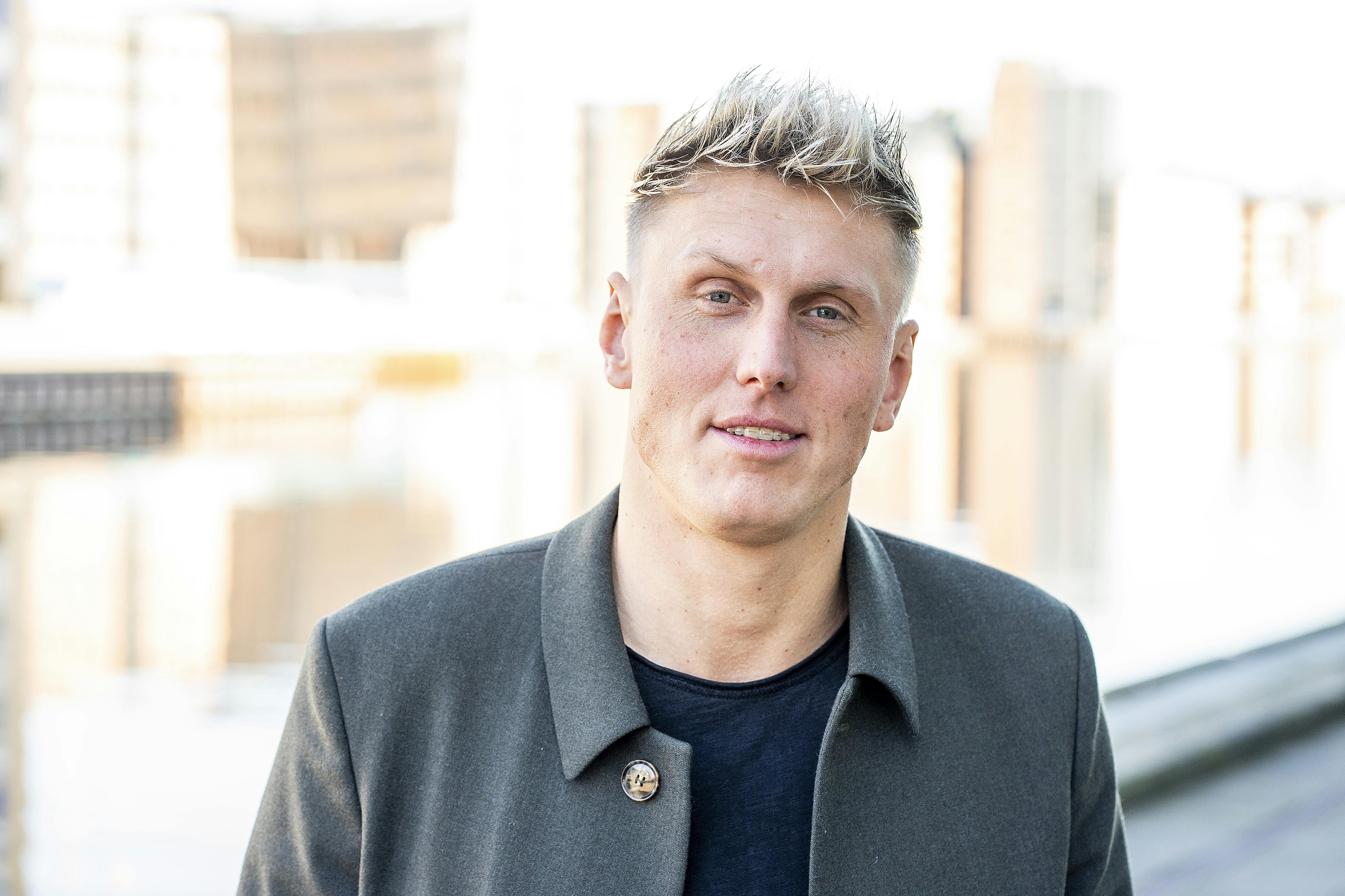 Mathias Hjort har ikke mødt manden, siden han mandag blev truet.