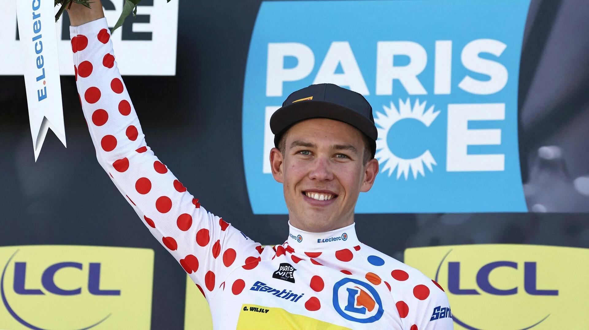 Gregaard vandt i marts den prikkede bjergtrøje i cykelløbet Paris - Nice.